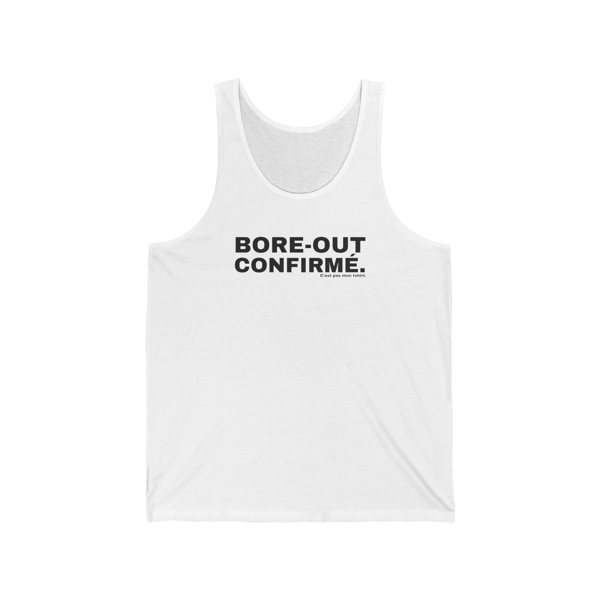 BORE-OUT CONFIRMÉ.