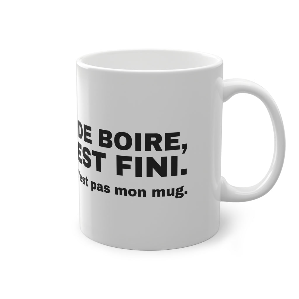 J'AI ARRÊTÉ DE BOIRE, MAIS ÇA C'EST FINI.
