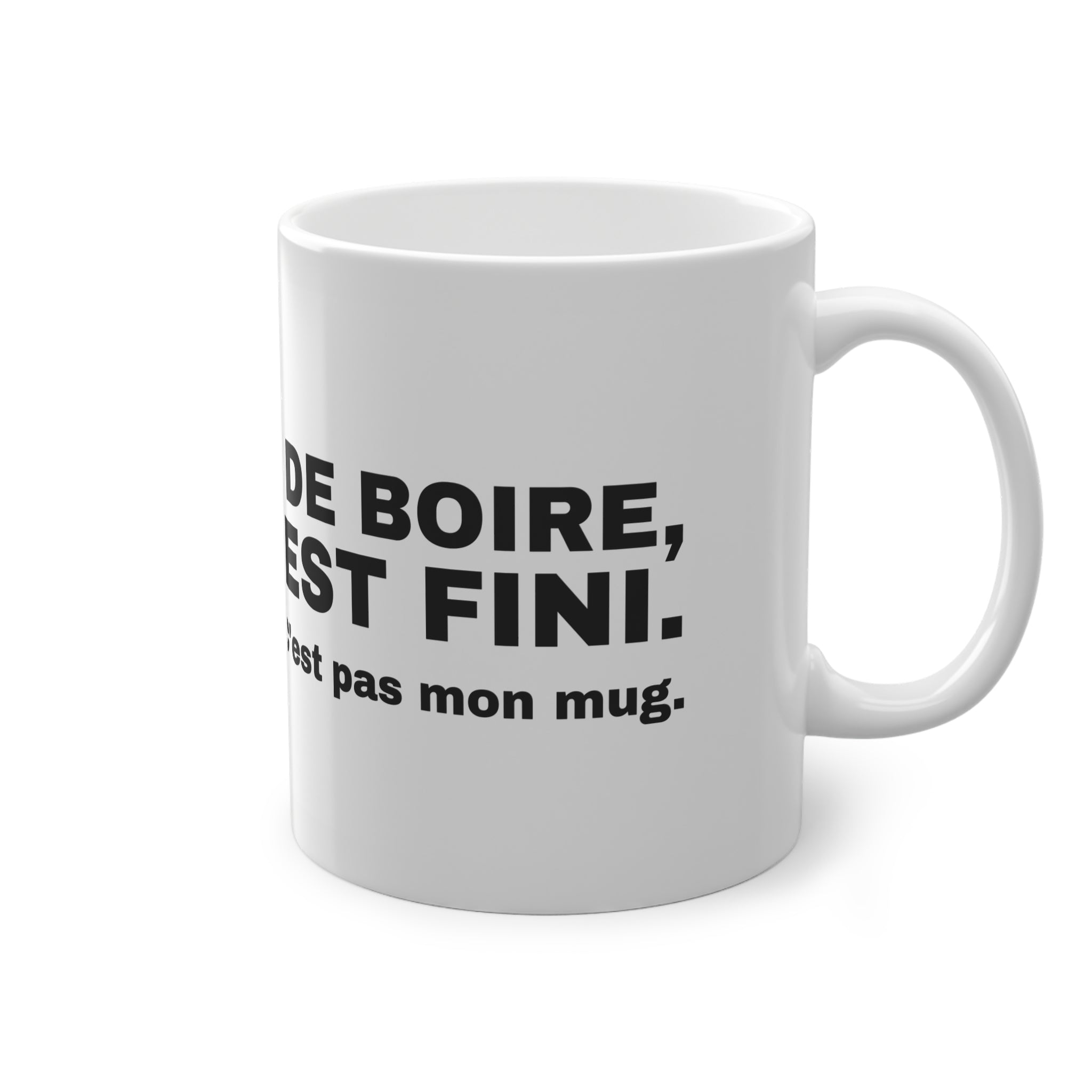 J'AI ARRÊTÉ DE BOIRE, MAIS ÇA C'EST FINI.