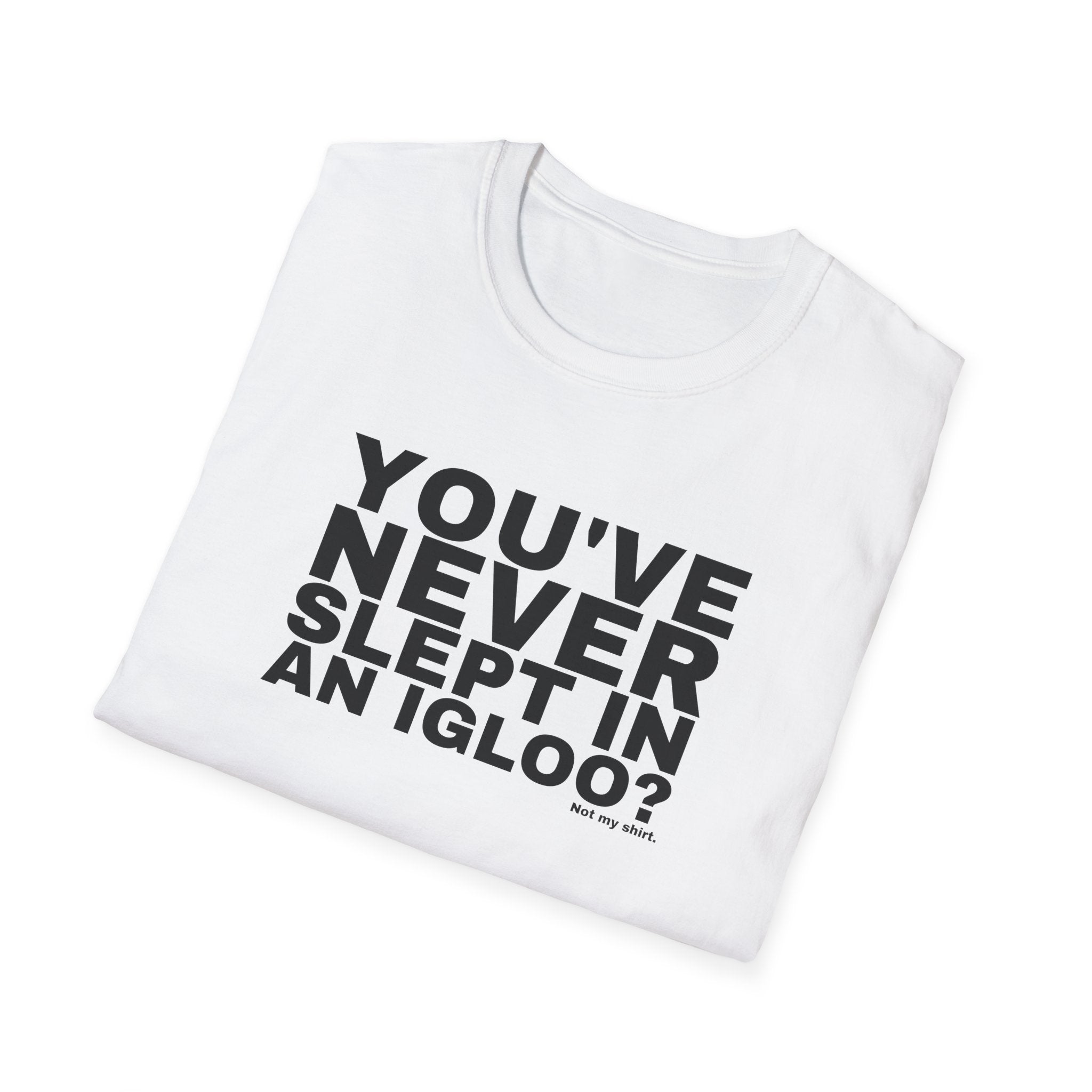 YOU'VE NEVER SLEPT IN AN IGLOO?