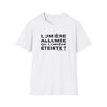 LUMIÈRE ALLUMÉE OU LUMIÈRE ÉTEINTE ?