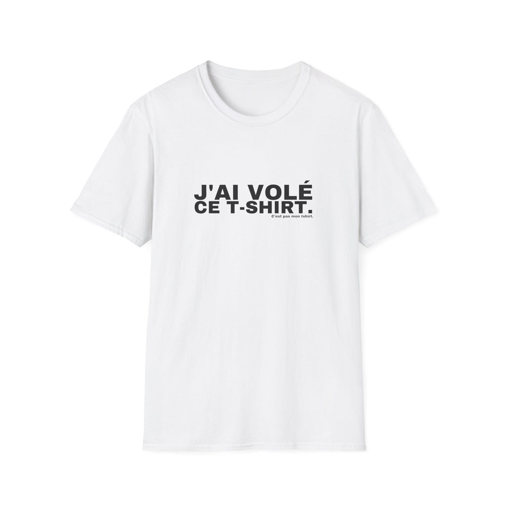J'AI VOLÉ CE T-SHIRT.