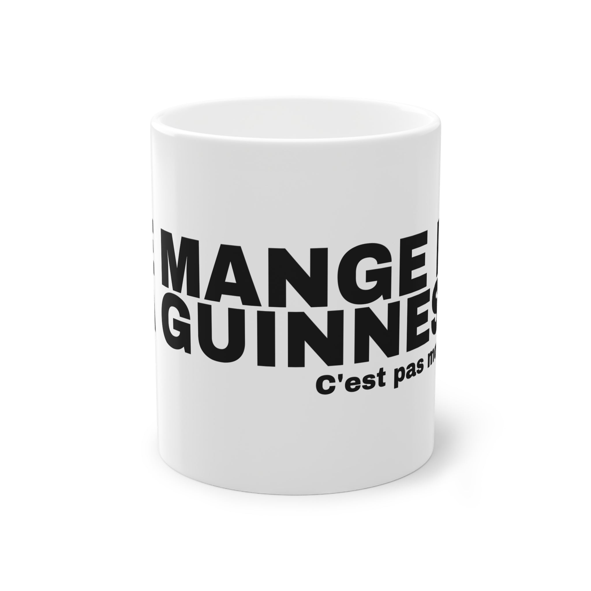 JE MANGE DE LA GUINNESS.