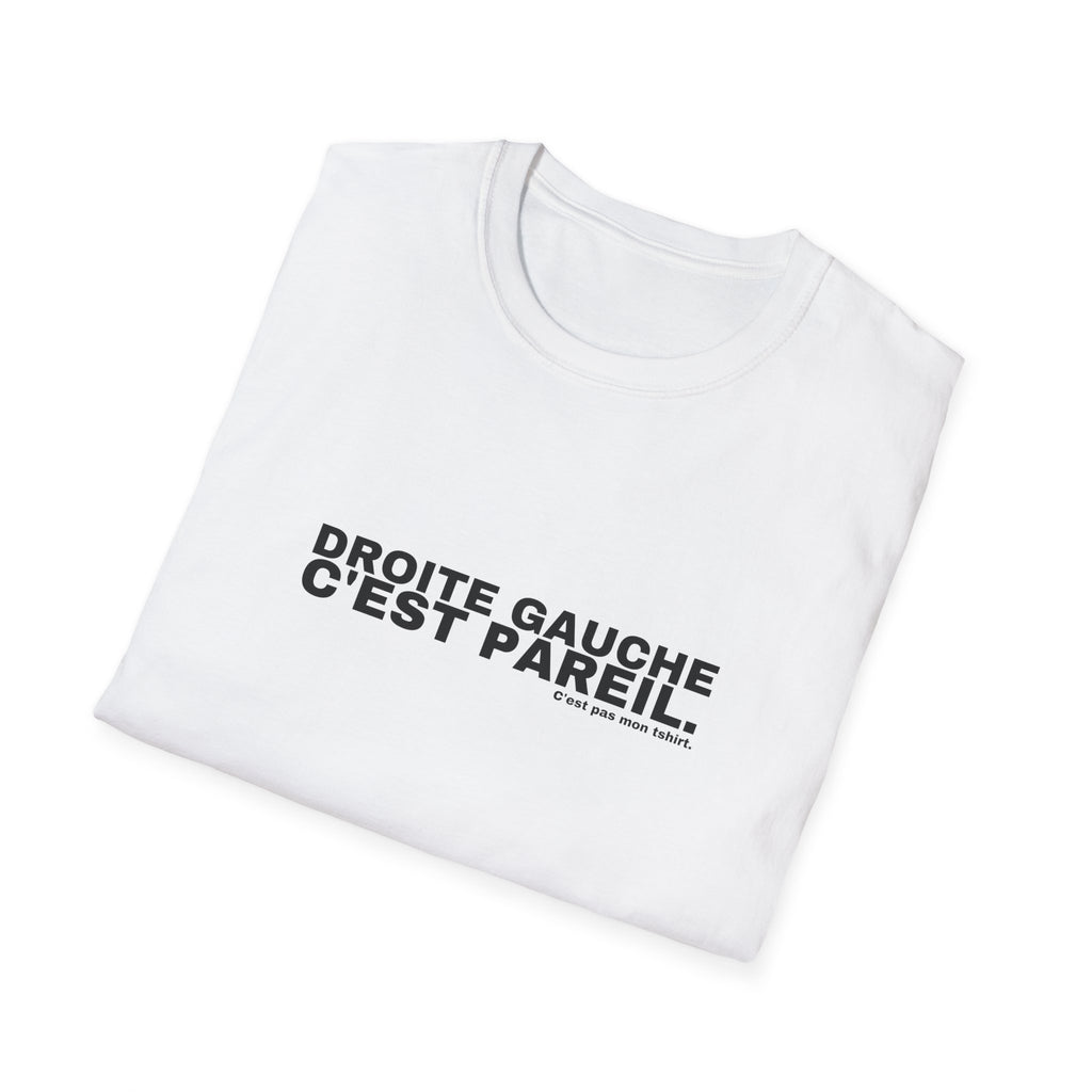 DROITE GAUCHE C'EST PAREIL.