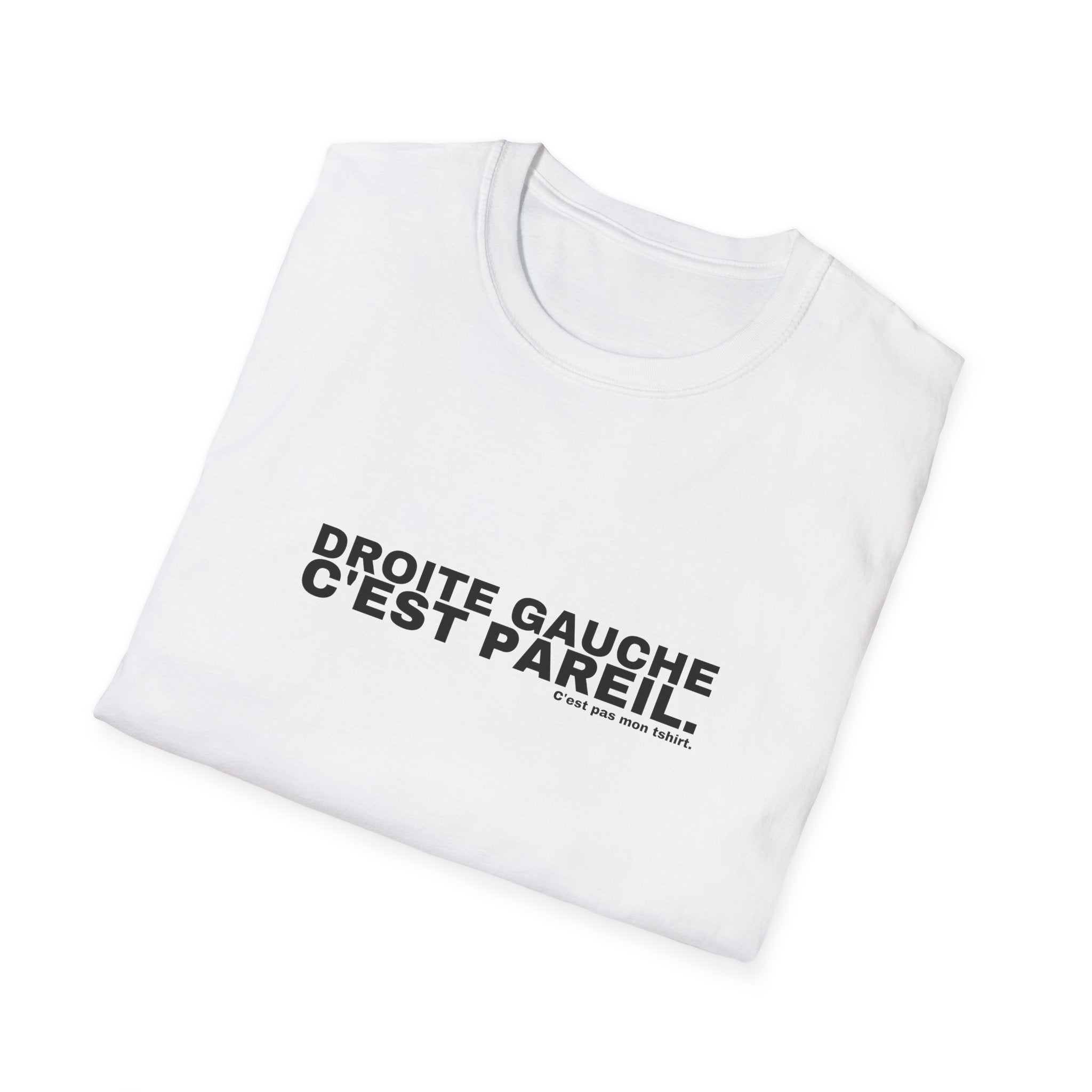 DROITE GAUCHE C'EST PAREIL.