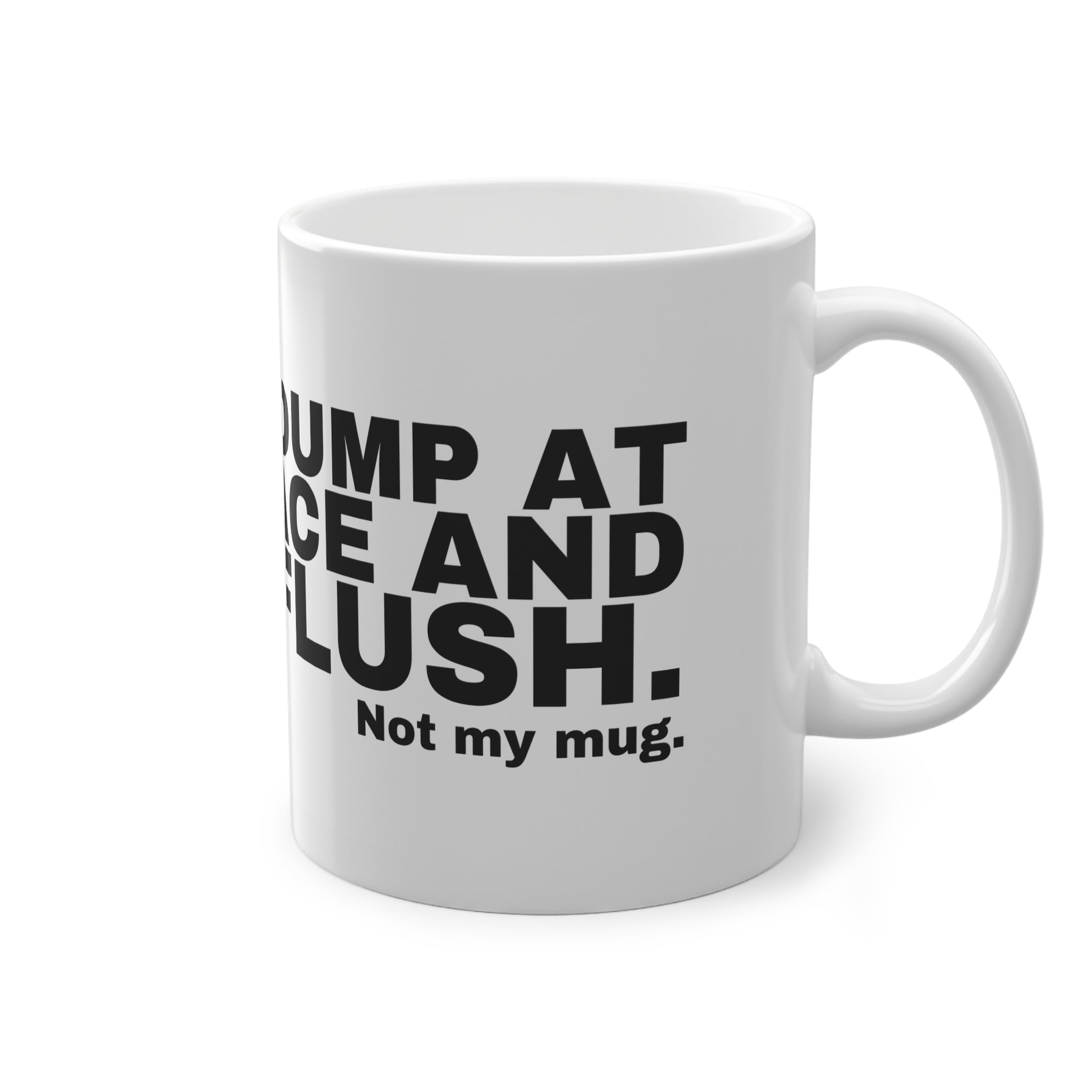 I TOOK A DUMP AT YOUR PLACE AND DIDN'T FLUSH.