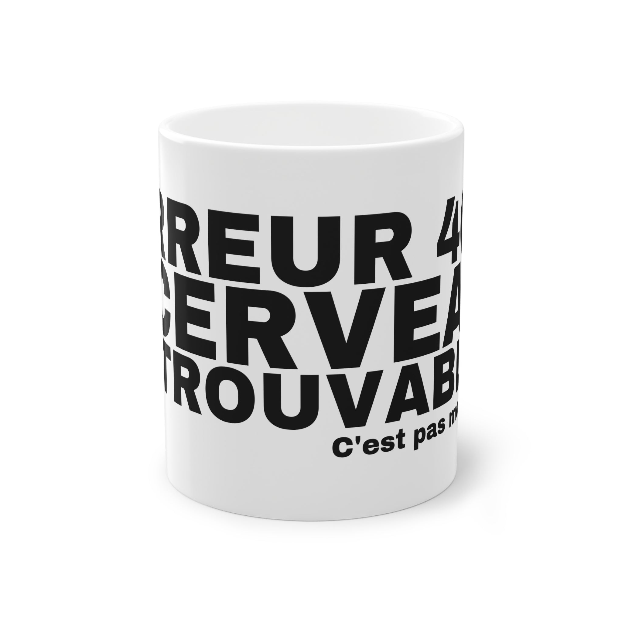 ERREUR 404 : CERVEAU INTROUVABLE.