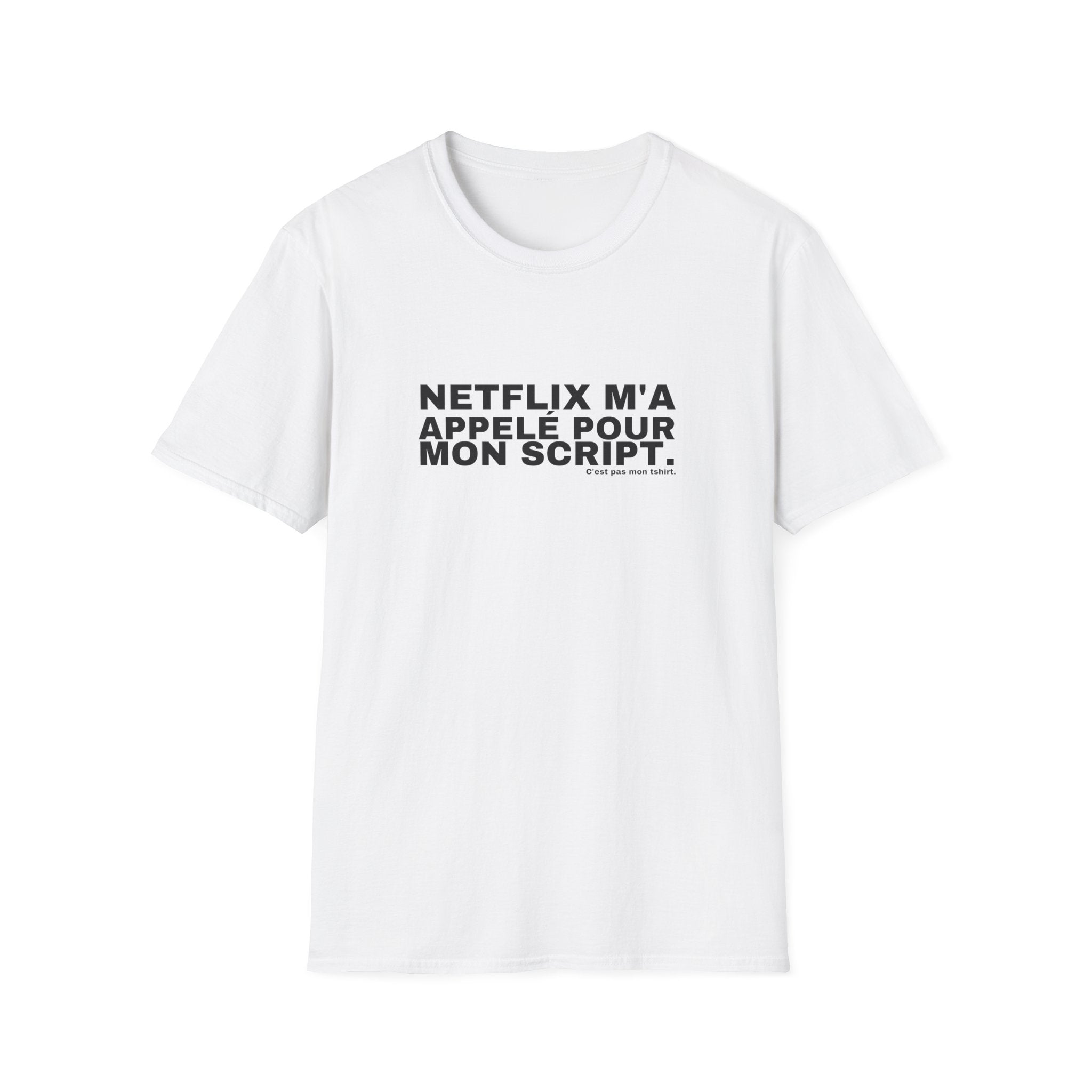 NETFLIX M'A APPELÉ POUR MON SCRIPT.
