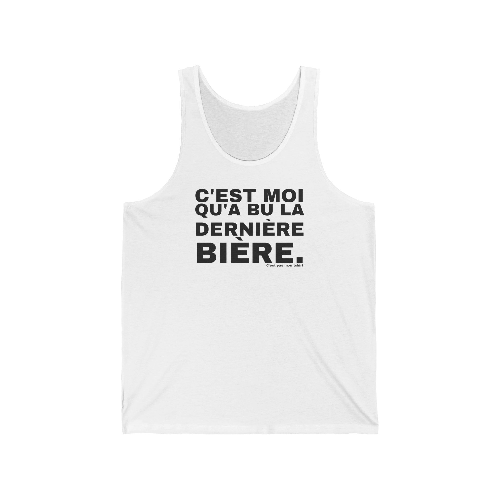 C'EST MOI QU'A BU LA DERNIÈRE BIÈRE.