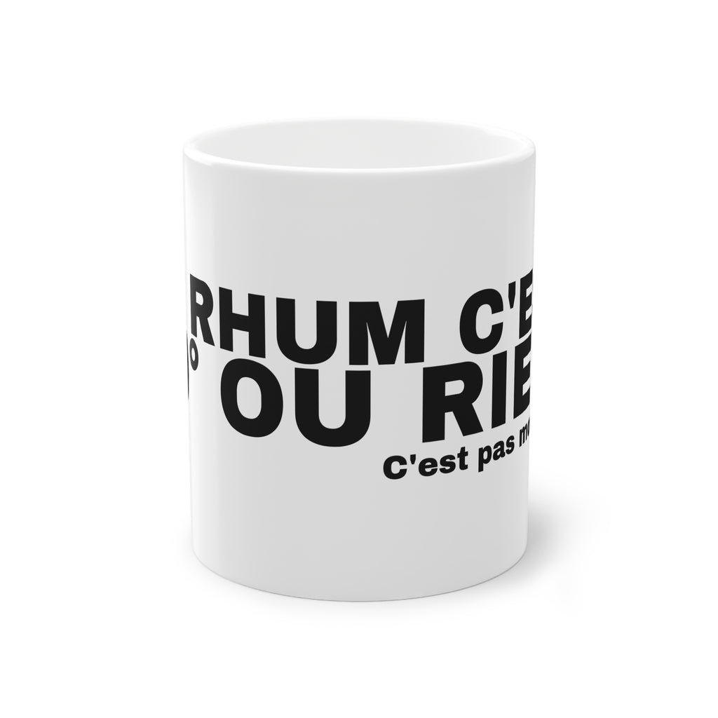 LE RHUM C'EST 50° OU RIEN.