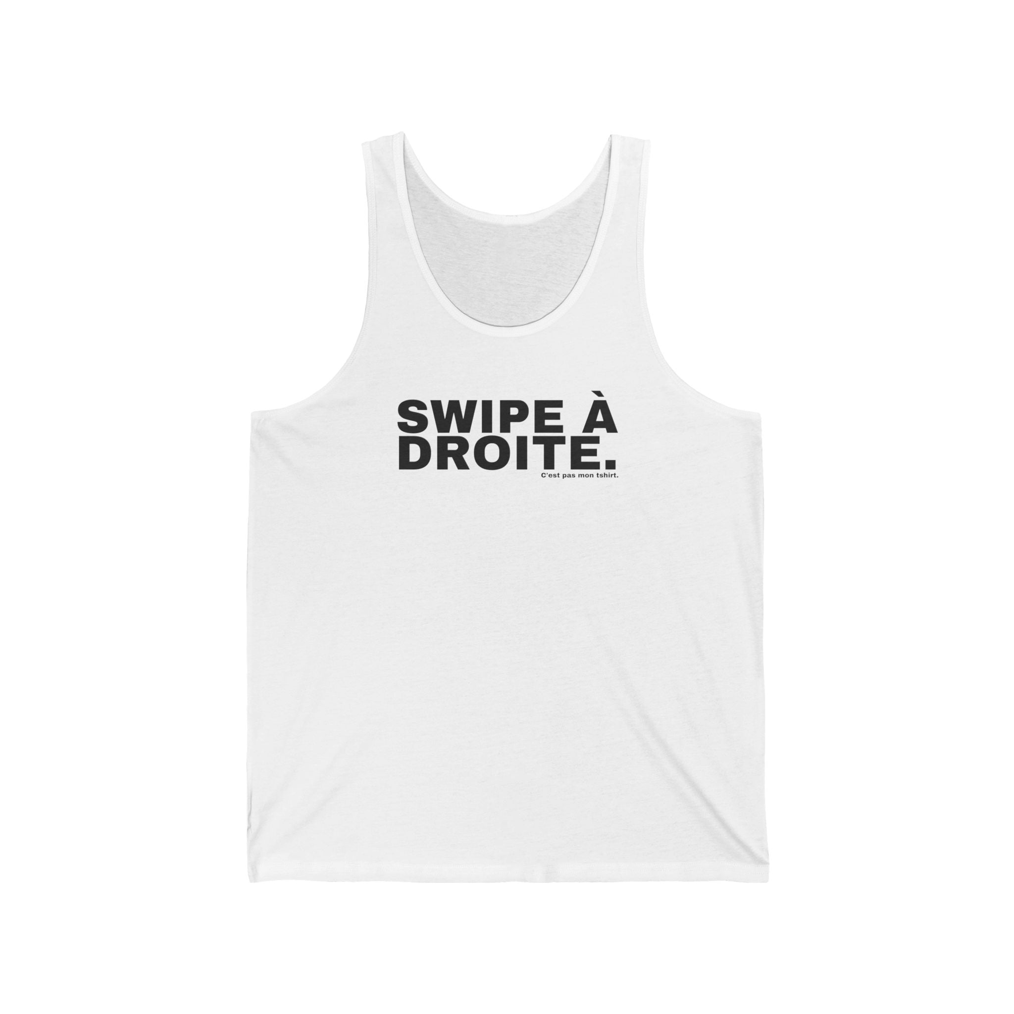 SWIPE À DROITE.