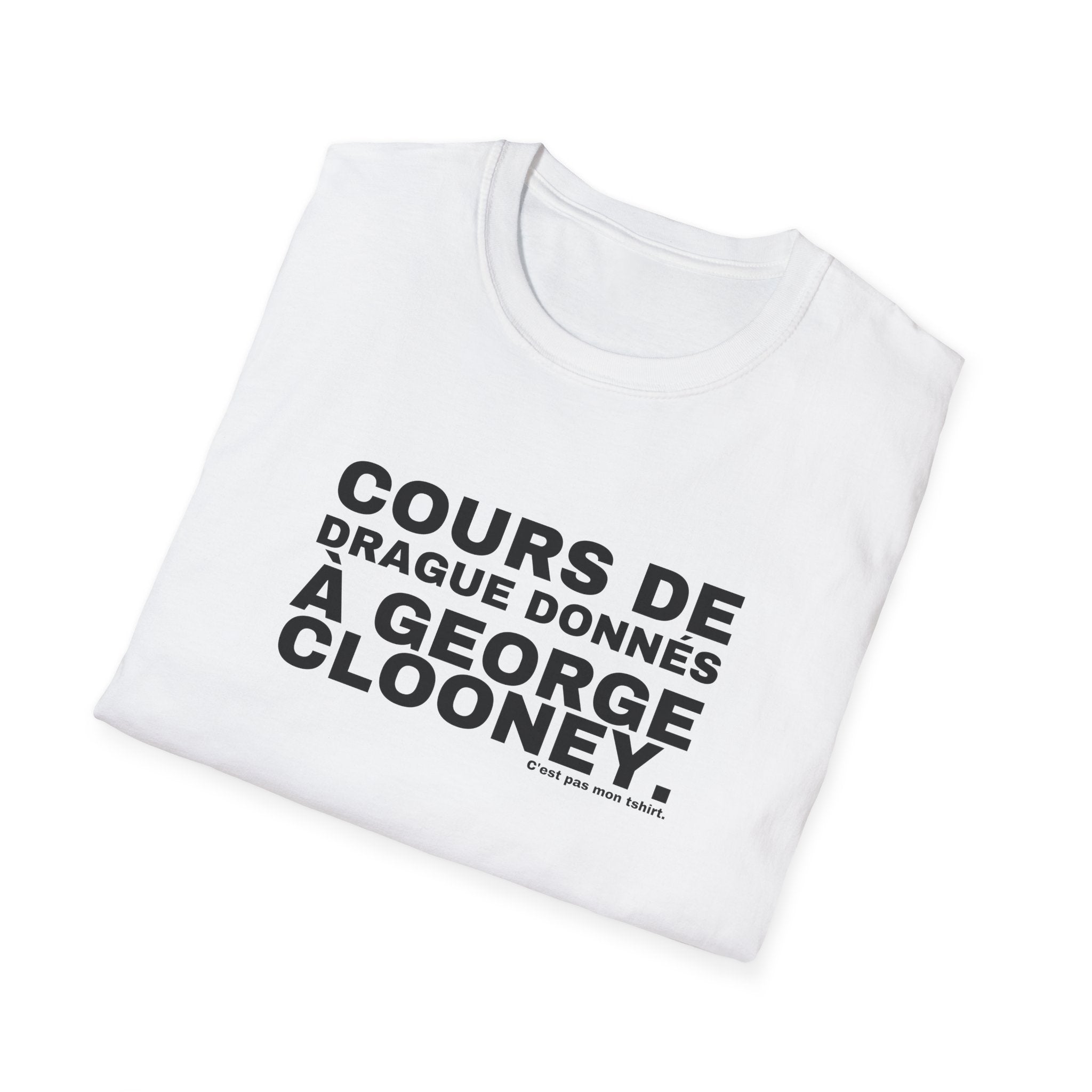 COURS DE DRAGUE DONNÉS À GEORGE CLOONEY.