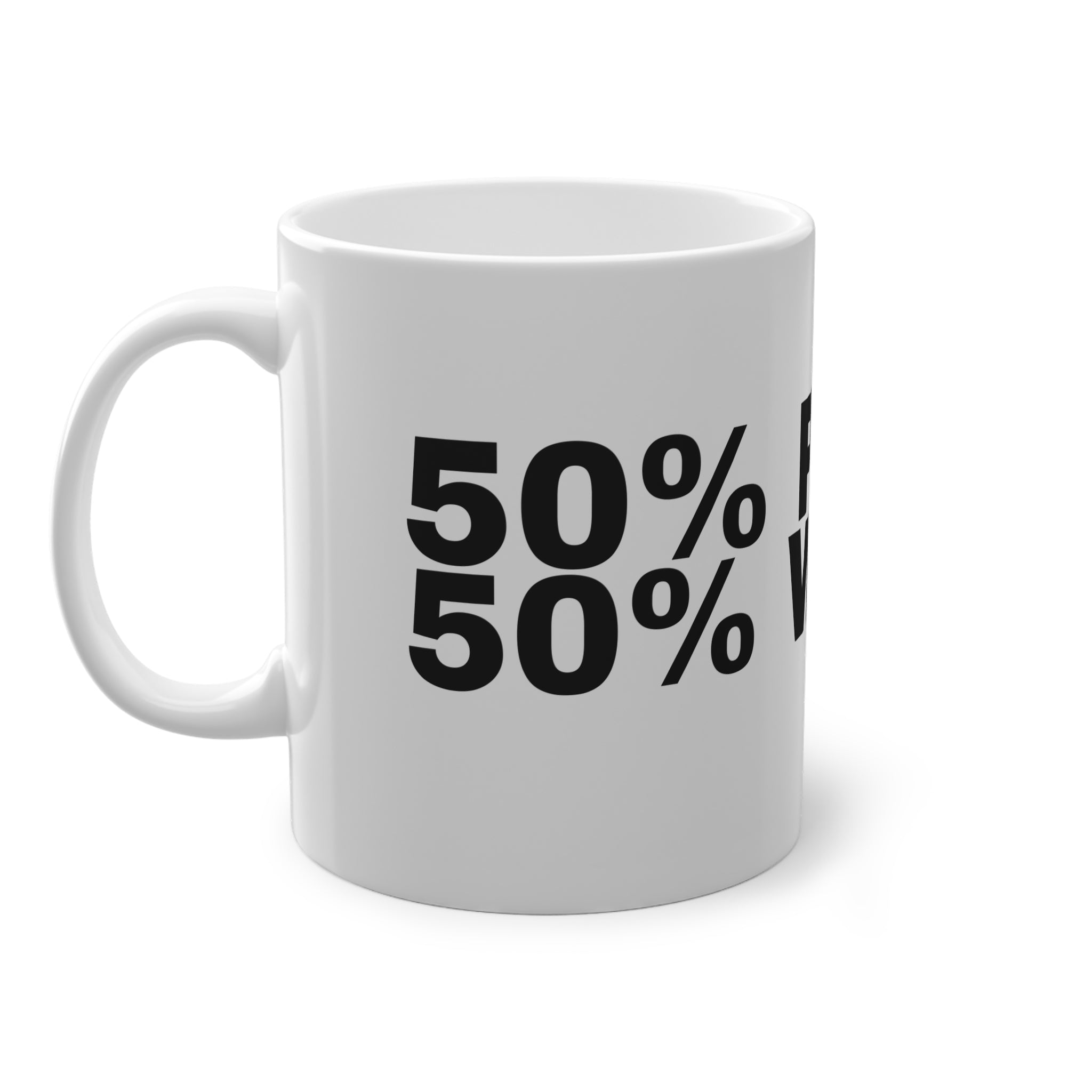 50% PASTIS 50% WATER.