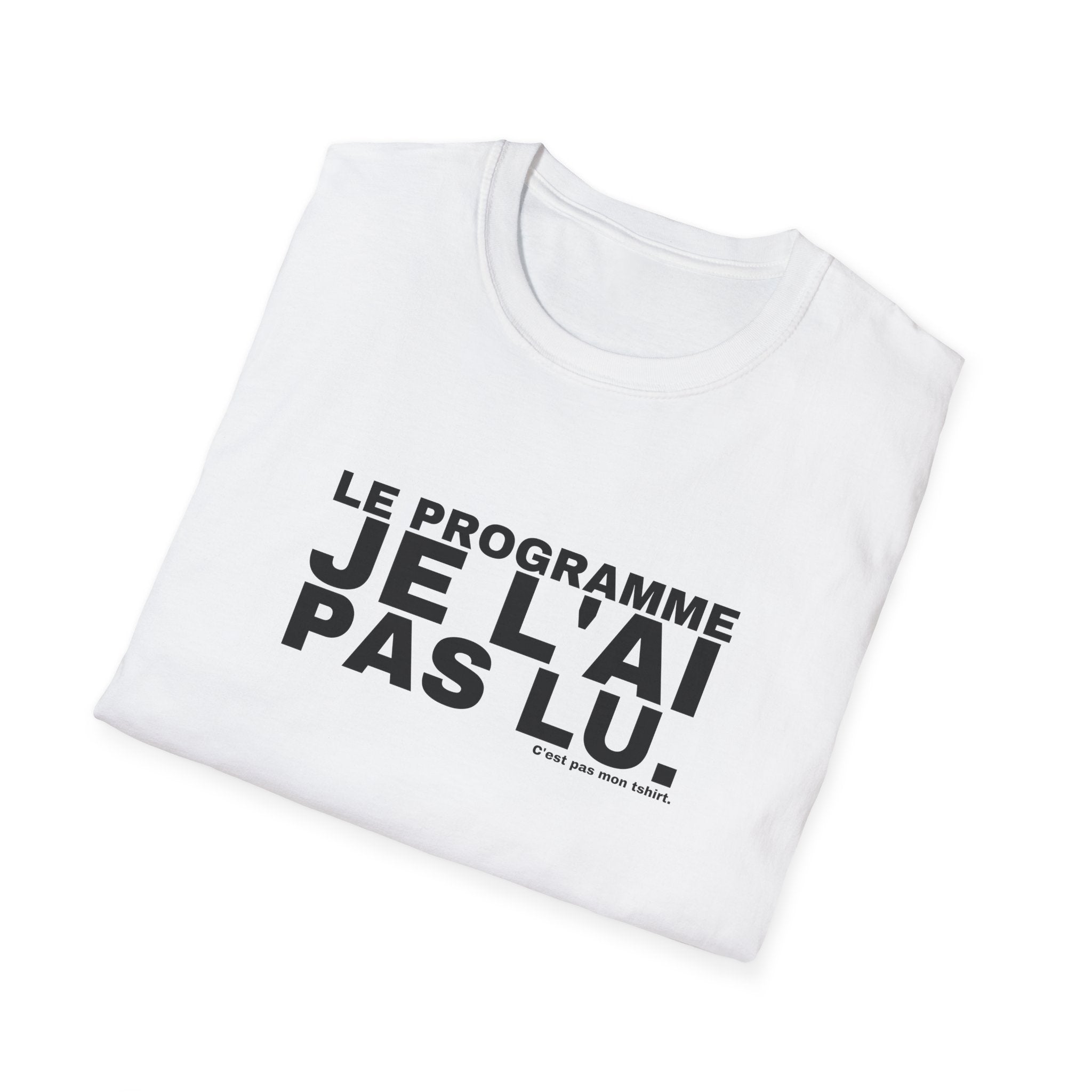 LE PROGRAMME JE L'AI PAS LU.