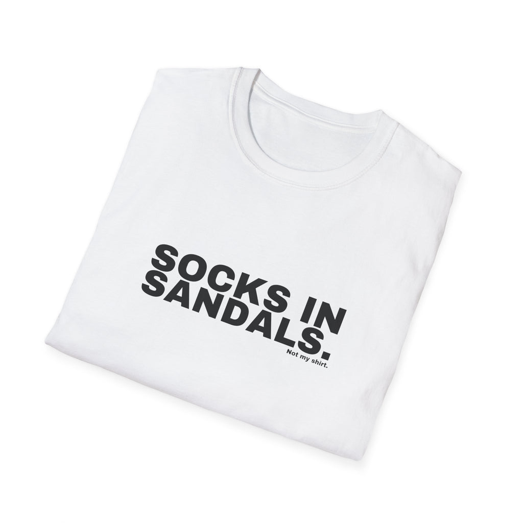 SOCKS IN SANDALS.