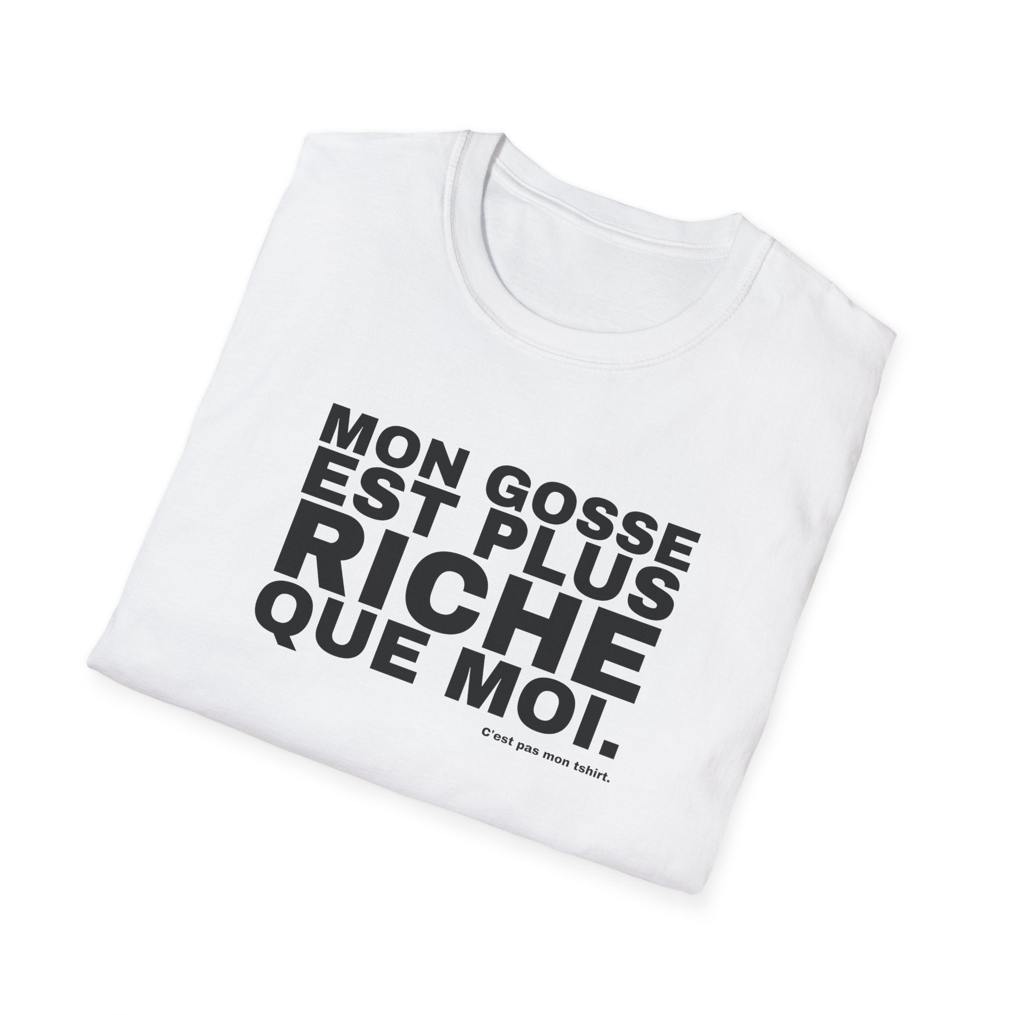 MON GOSSE EST PLUS RICHE QUE MOI.