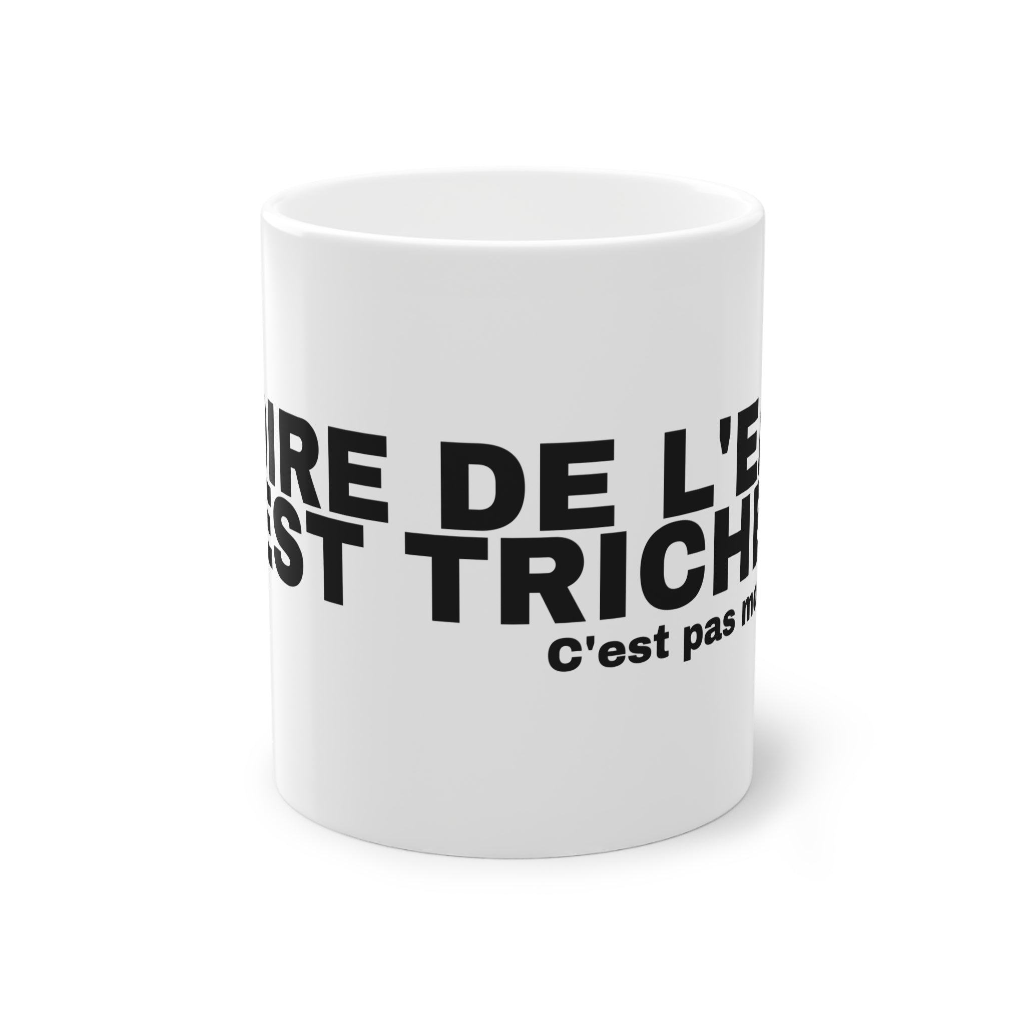 BOIRE DE L'EAU C'EST TRICHER.