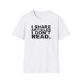 I SHARE ARTICLES I DON'T READ.