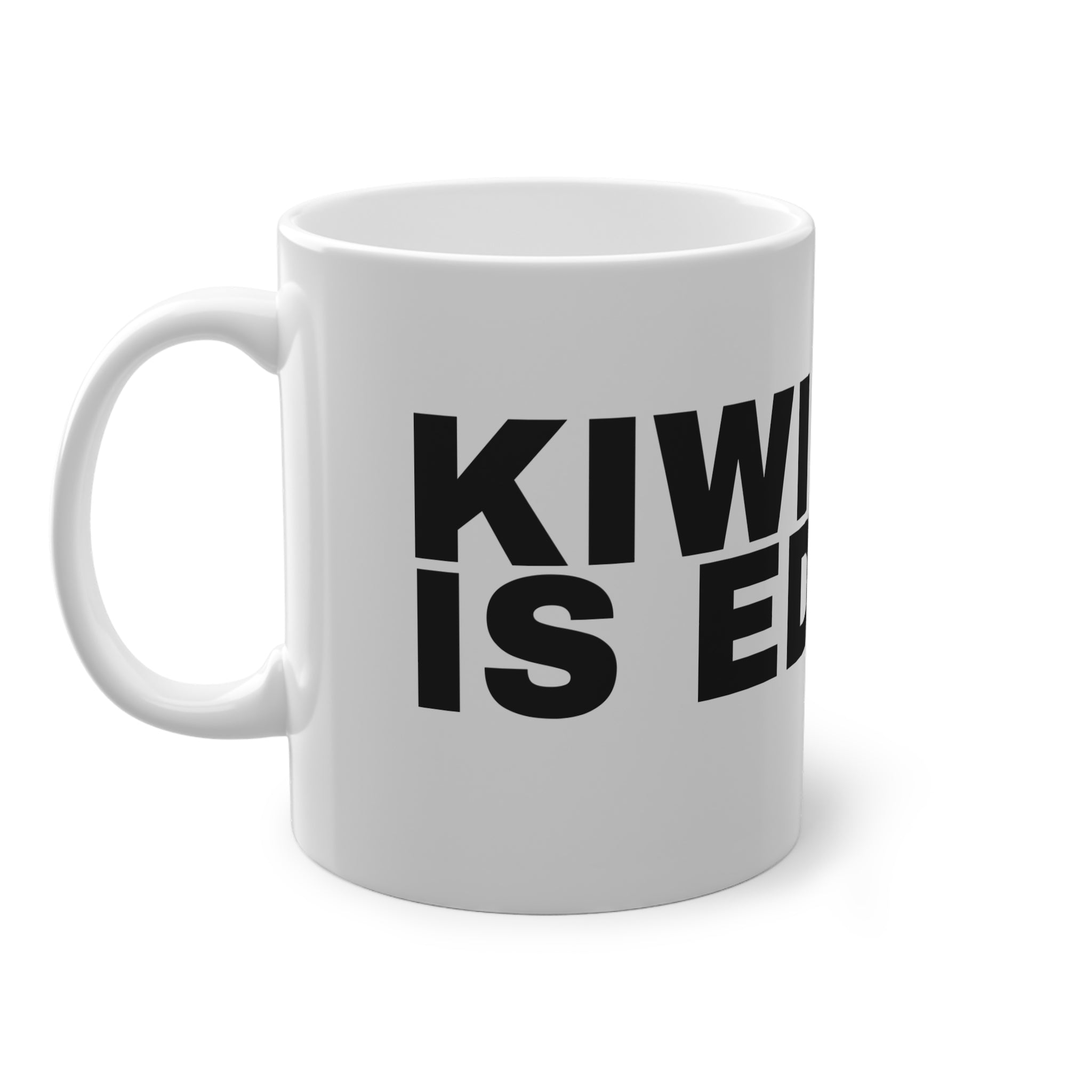 KIWI SKIN IS EDIBLE.