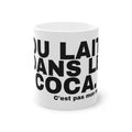 DU LAIT DANS LE COCA.
