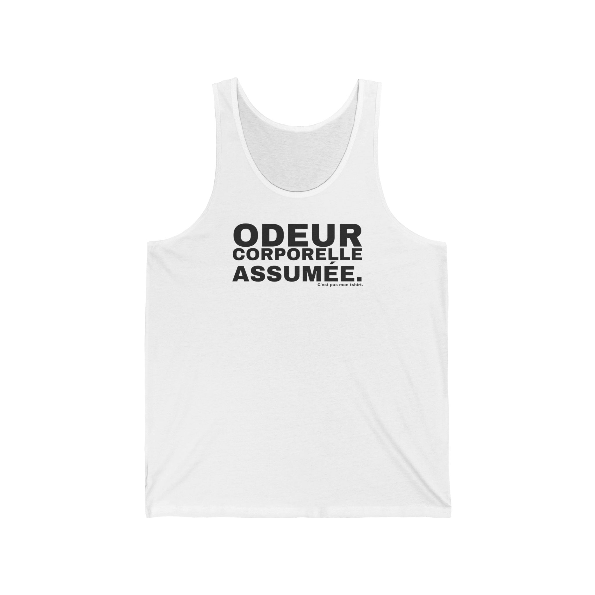 ODEUR CORPORELLE ASSUMÉE.