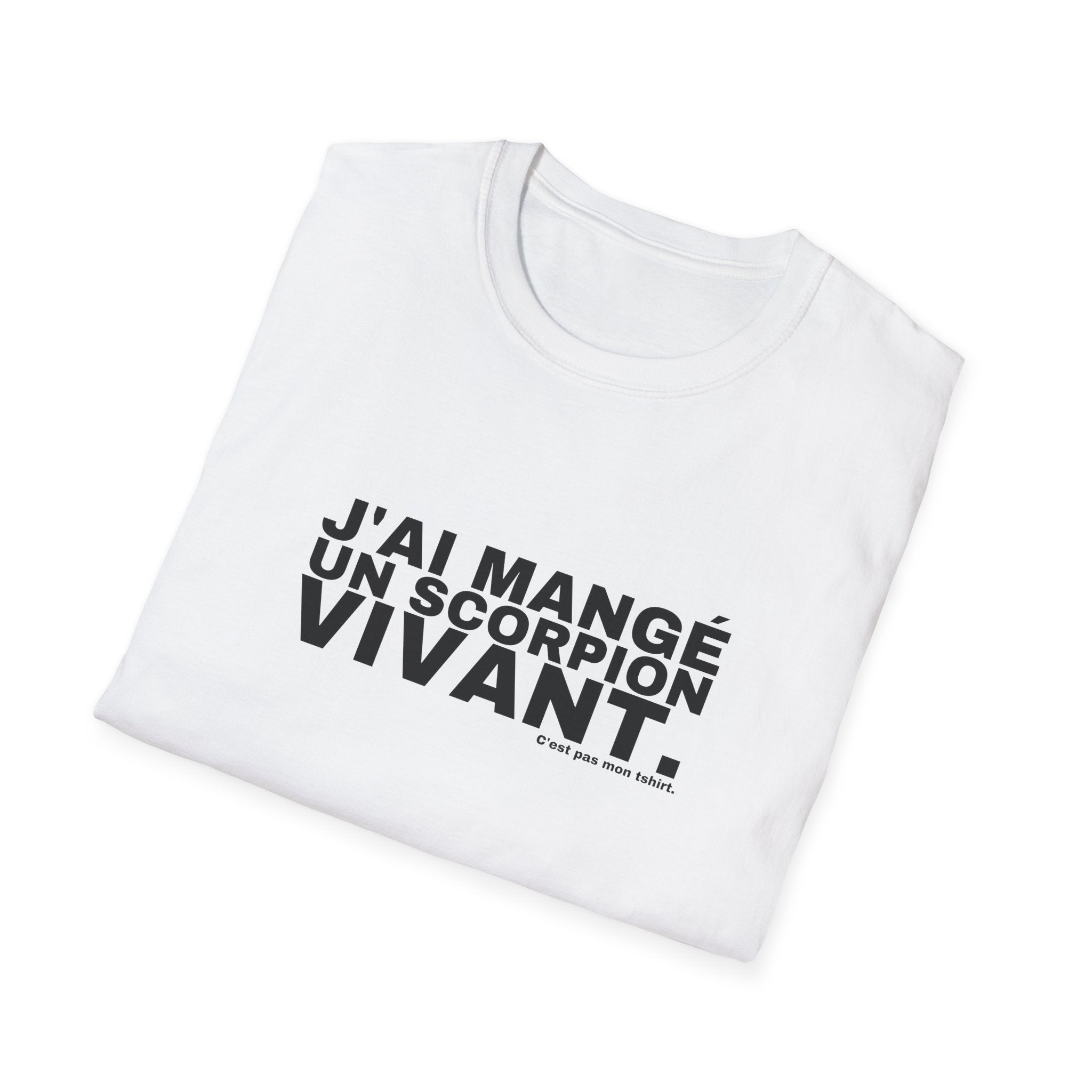 J'AI MANGÉ UN SCORPION VIVANT.