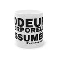 ODEUR CORPORELLE ASSUMÉE.