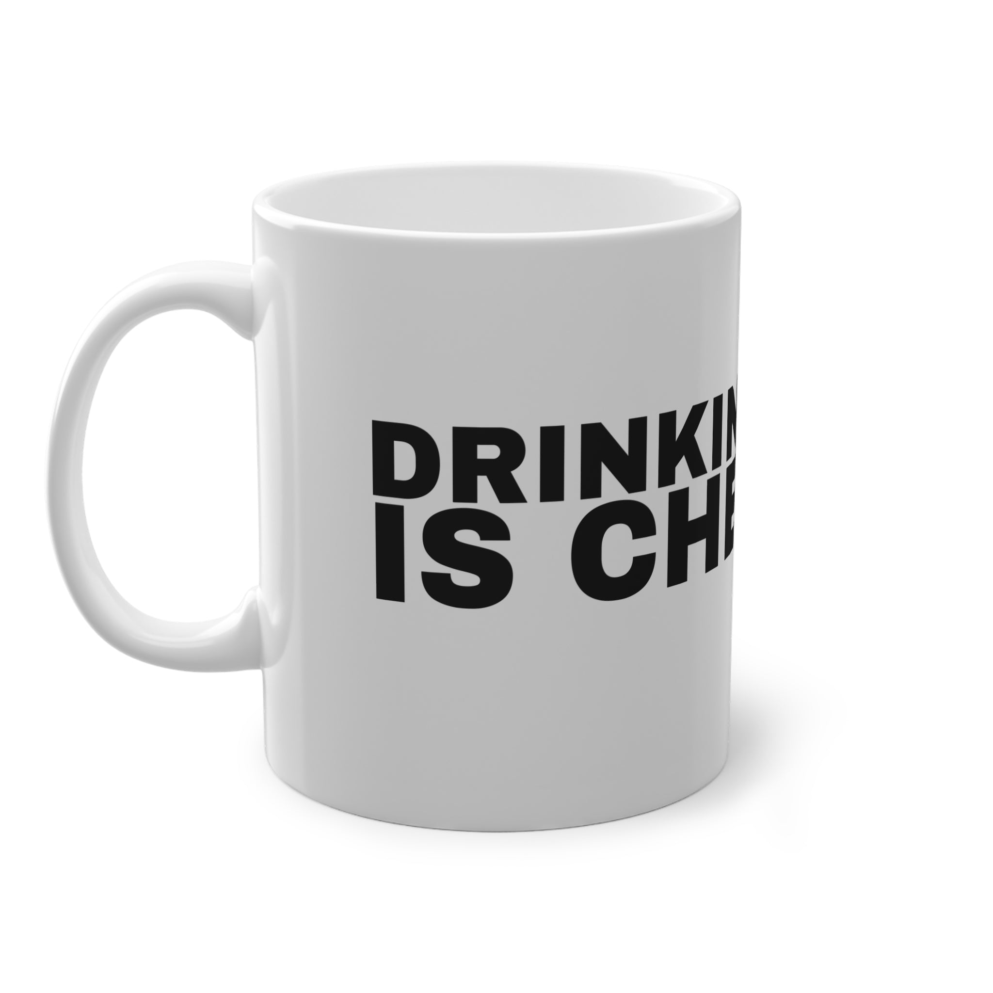 DRINKING WATER IS CHEATING.