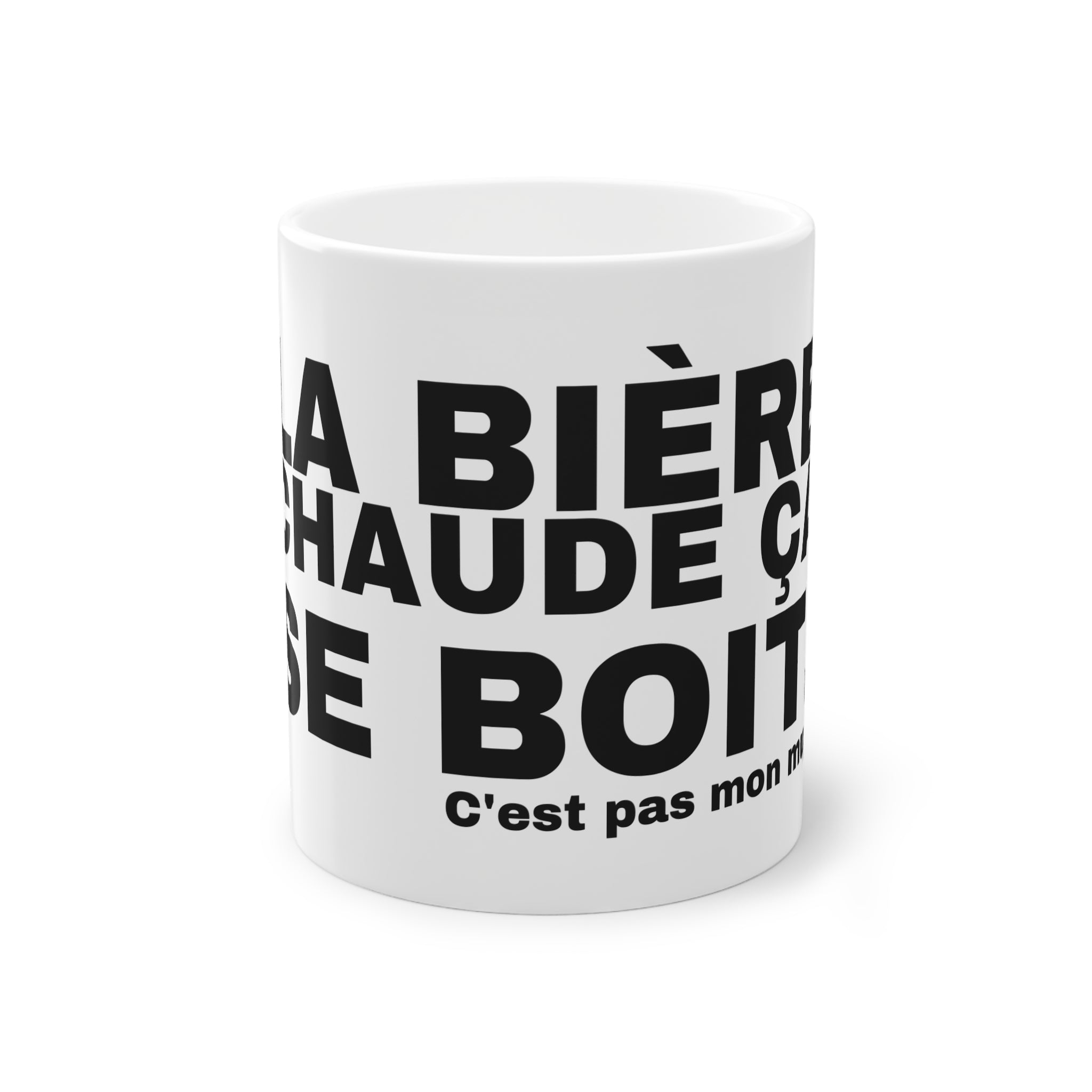 LA BIÈRE CHAUDE ÇA SE BOIT.