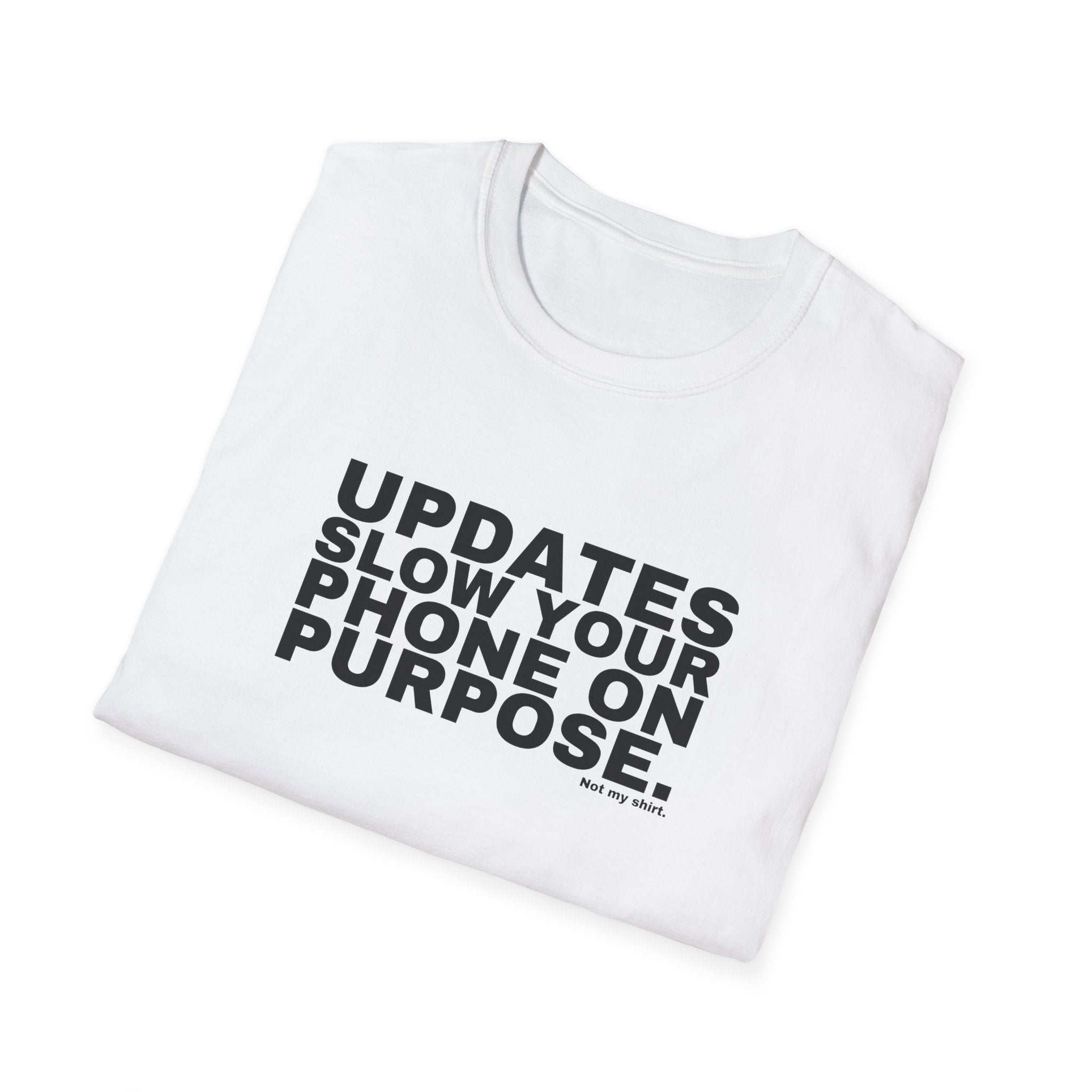 UPDATES SLOW YOUR PHONE ON PURPOSE.