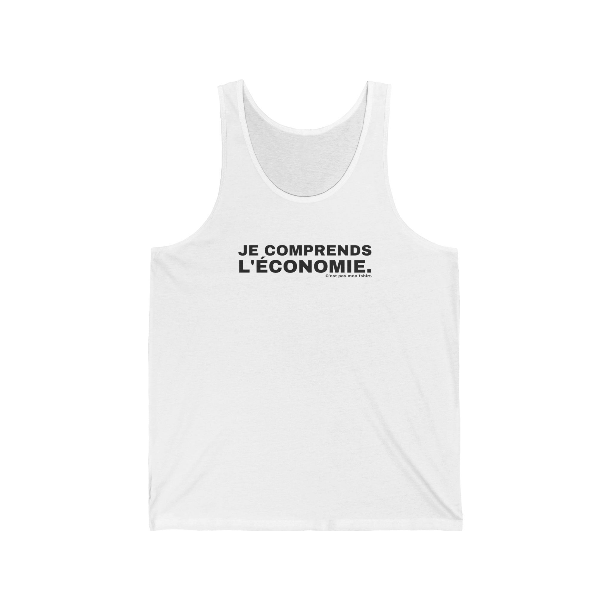 JE COMPRENDS L'ÉCONOMIE.