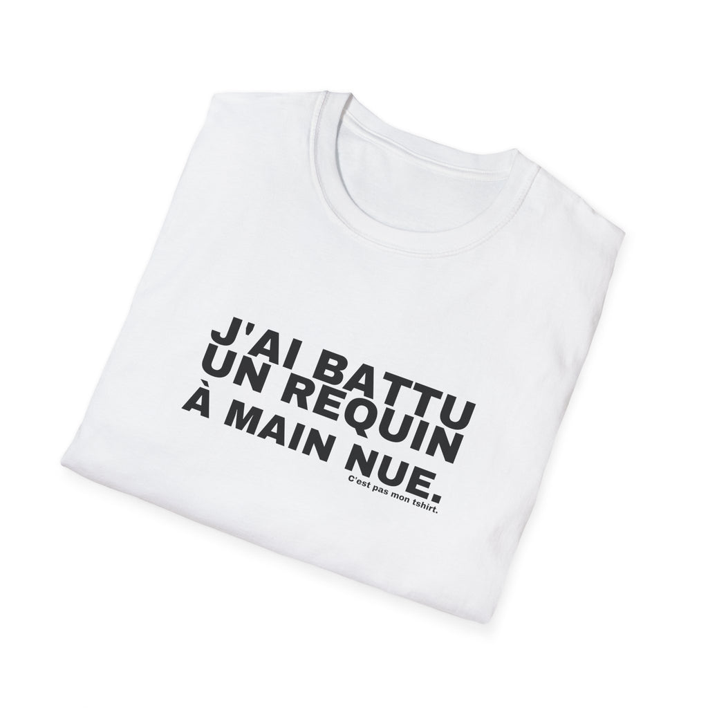 J'AI BATTU UN REQUIN À MAIN NUE.
