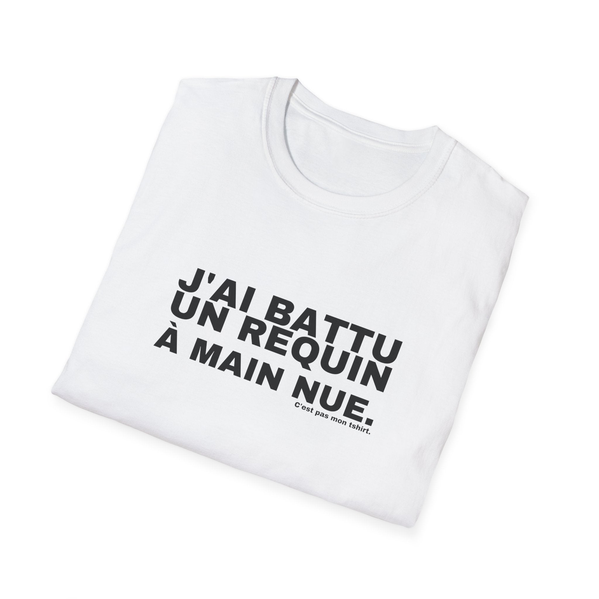 J'AI BATTU UN REQUIN À MAIN NUE.