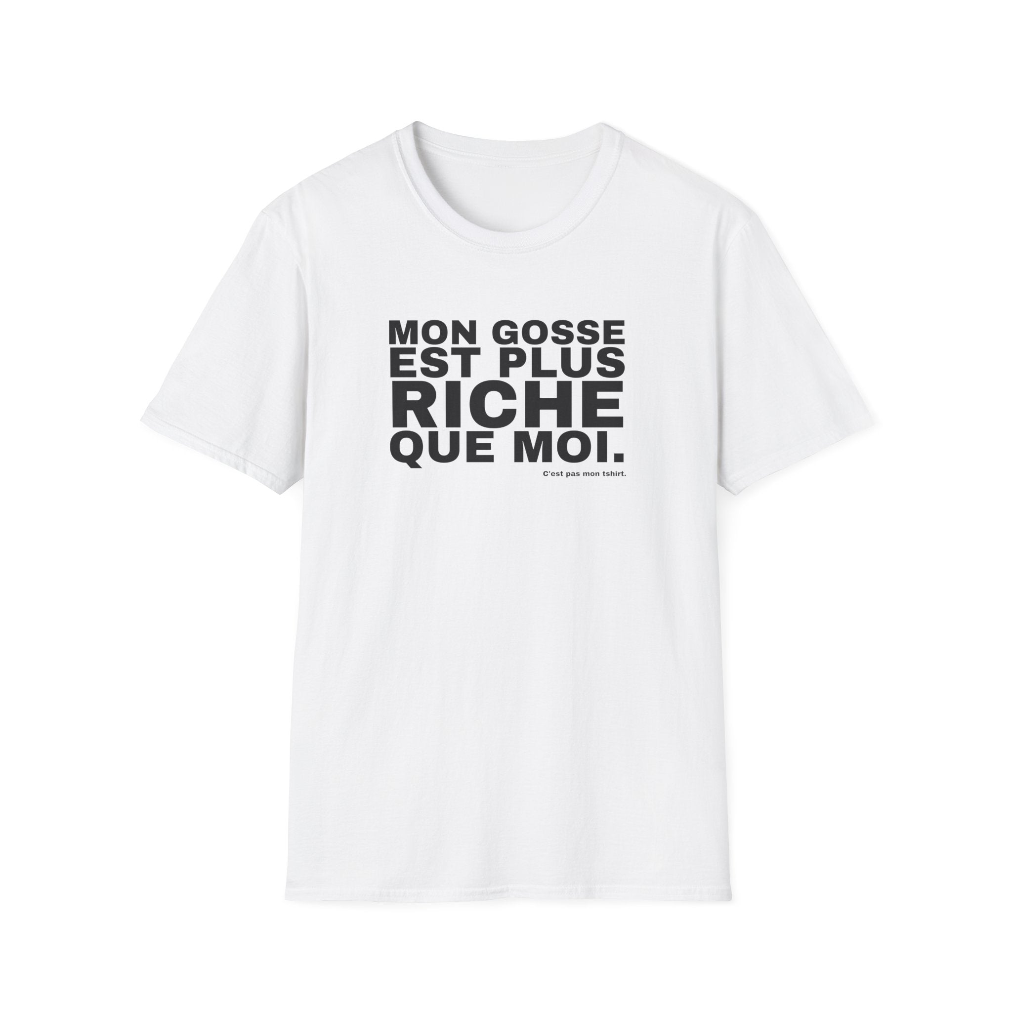 MON GOSSE EST PLUS RICHE QUE MOI.