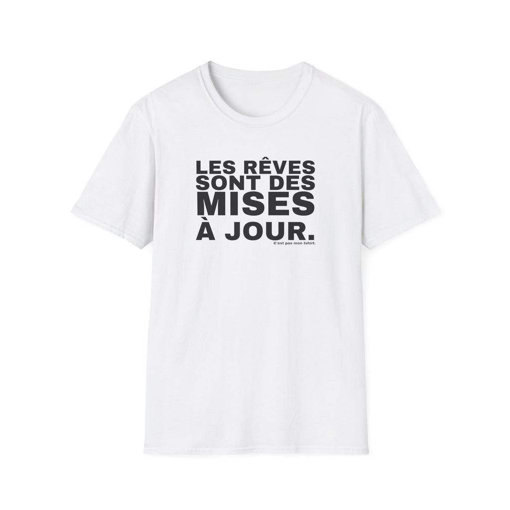 LES RÊVES SONT DES MISES À JOUR.
