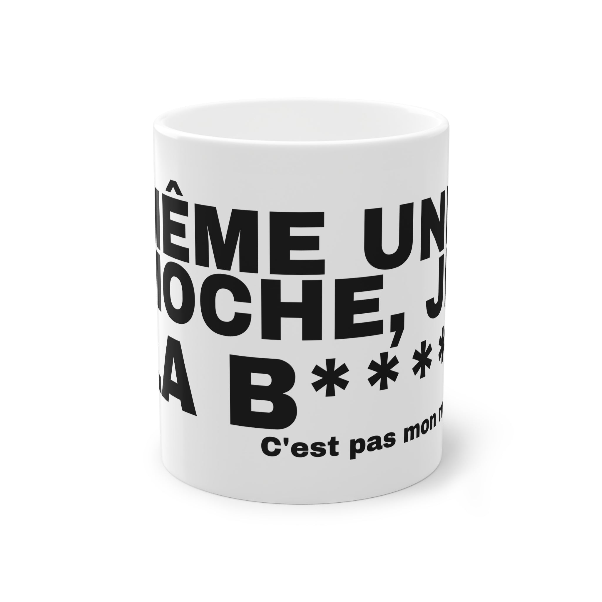 MÊME UNE MOCHE, JE LA B****.