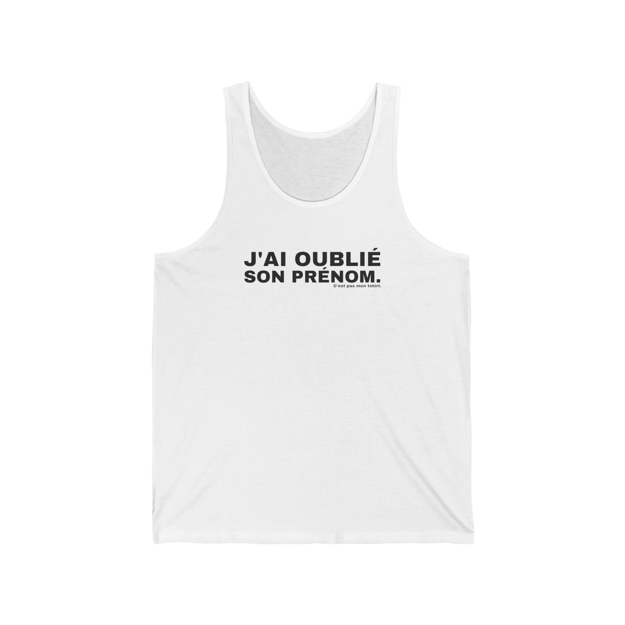 J'AI OUBLIÉ SON PRÉNOM.