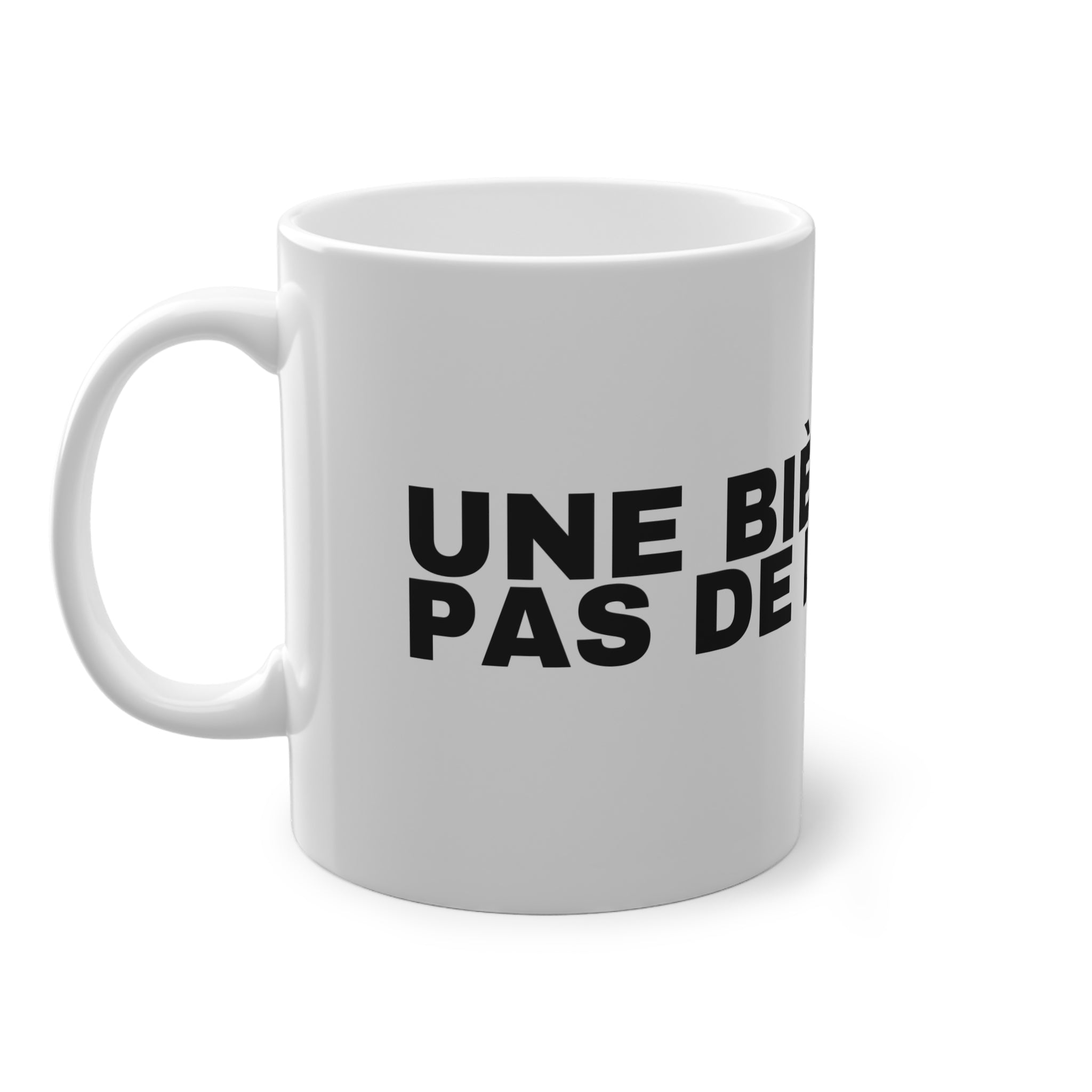 UNE BIÈRE C'EST PAS DE L'ALCOOL.