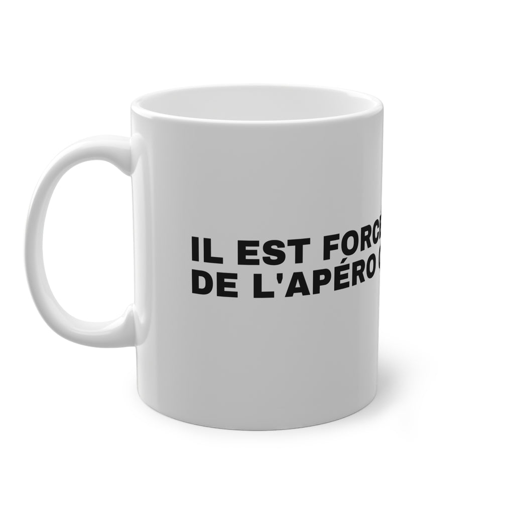 IL EST FORCÉMENT L'HEURE DE L'APÉRO QUELQUE PART.