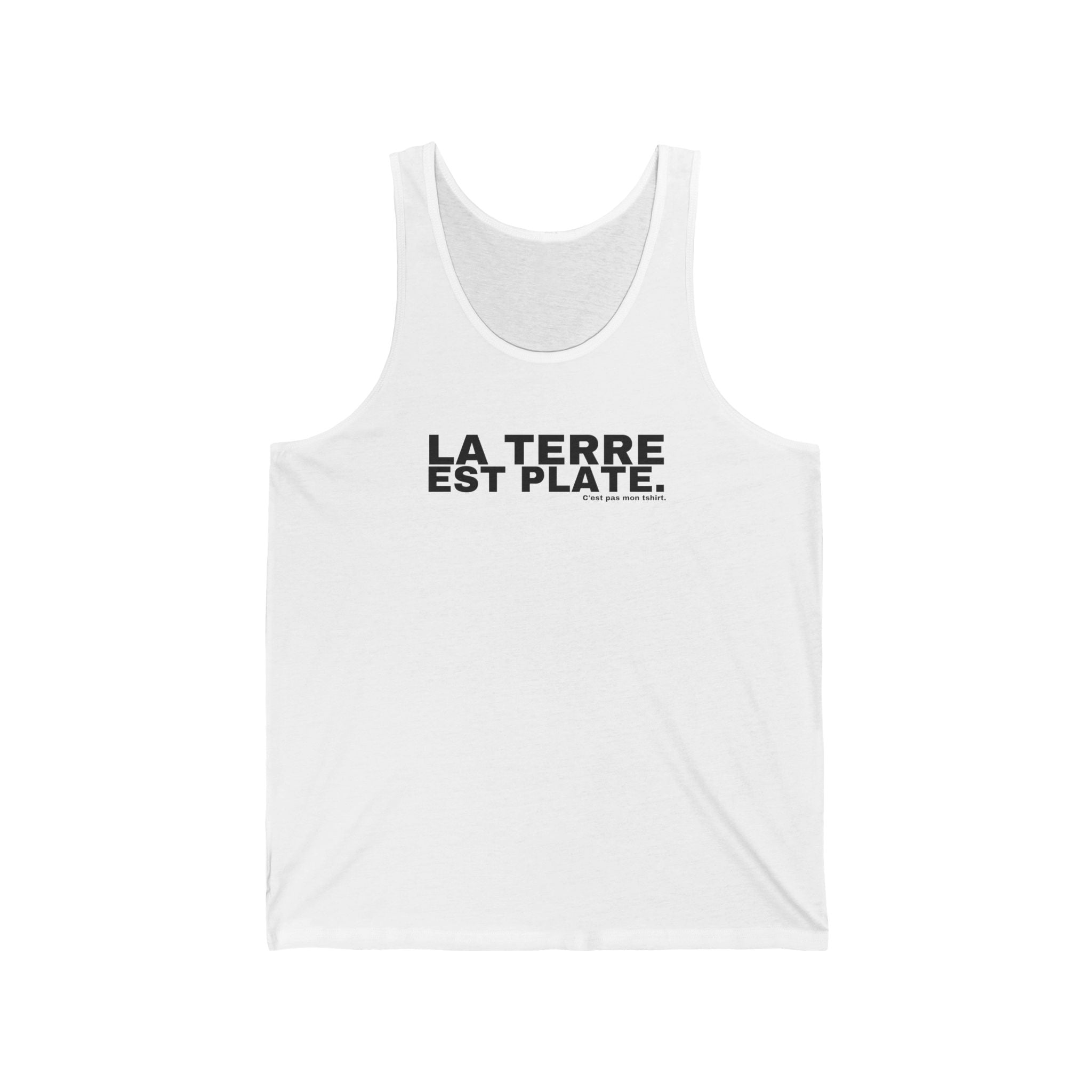 LA TERRE EST PLATE.