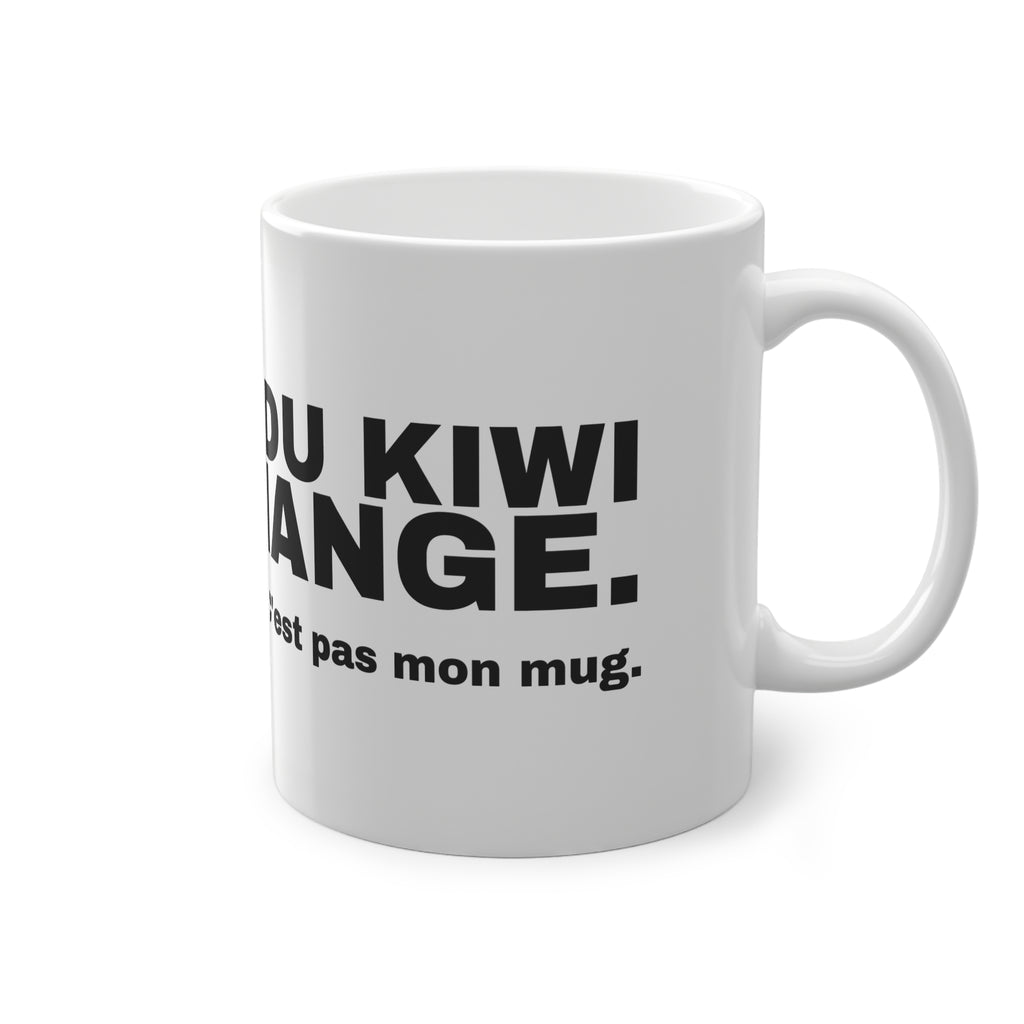 LA PEAU DU KIWI ÇA SE MANGE.