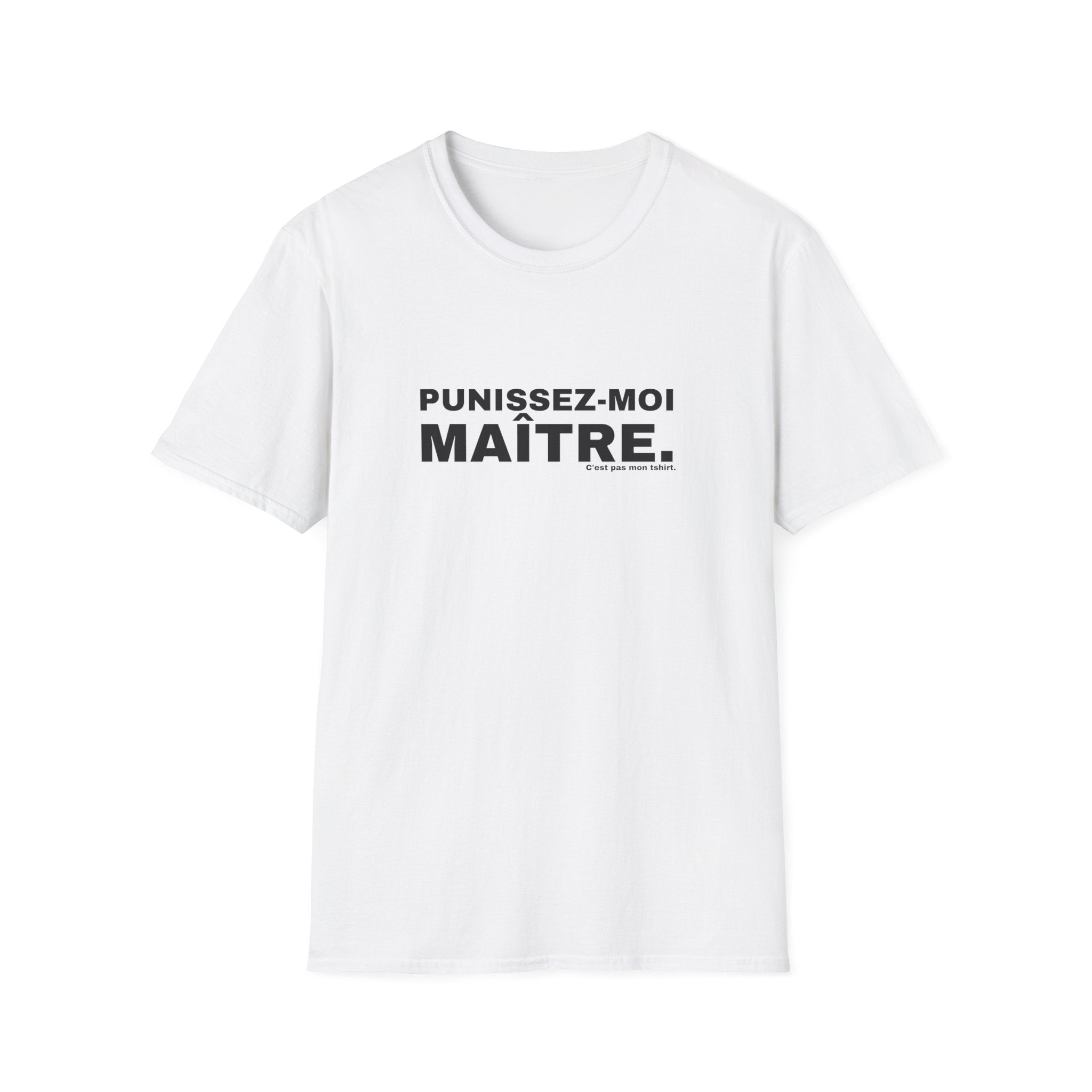 PUNISSEZ-MOI MAÎTRE.