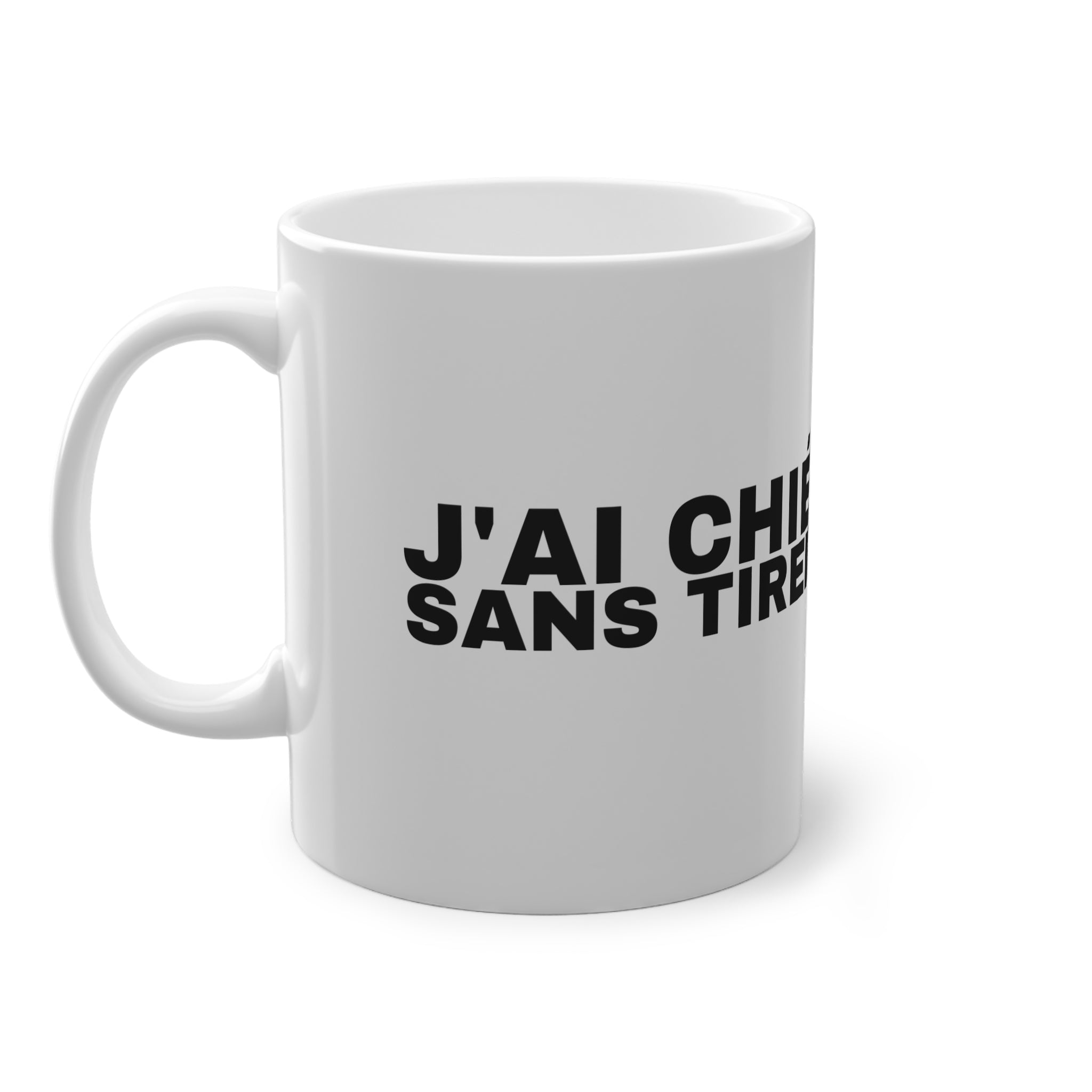 J'AI CHIÉ CHEZ TOI SANS TIRER LA CHASSE.