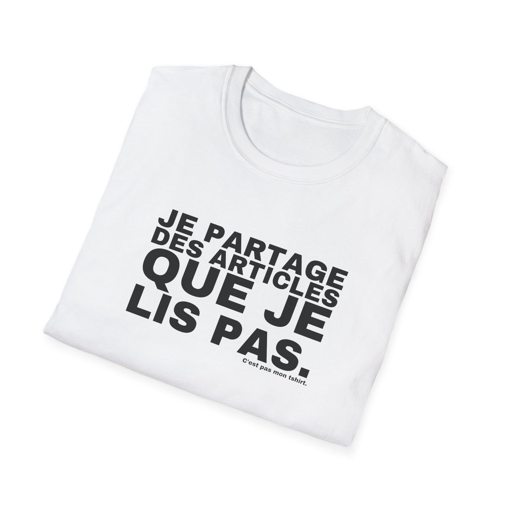 JE PARTAGE DES ARTICLES QUE JE LIS PAS.
