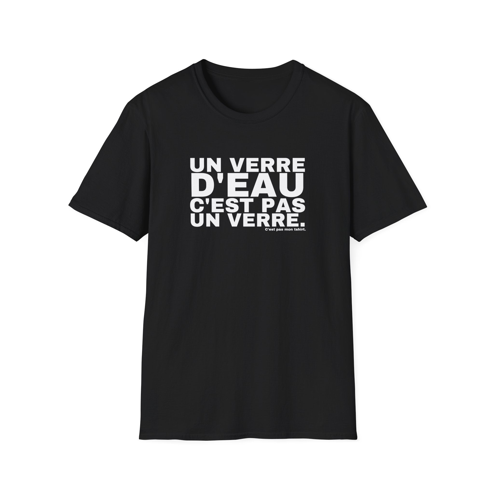 UN VERRE D'EAU C'EST PAS UN VERRE.