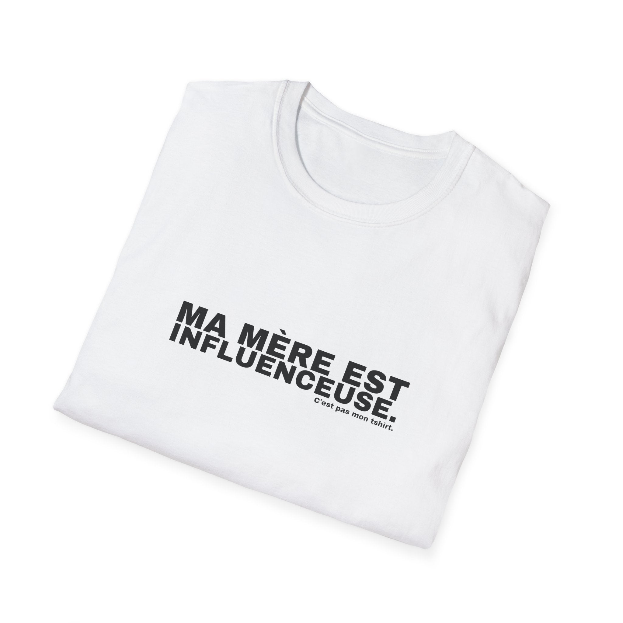 MA MÈRE EST INFLUENCEUSE.
