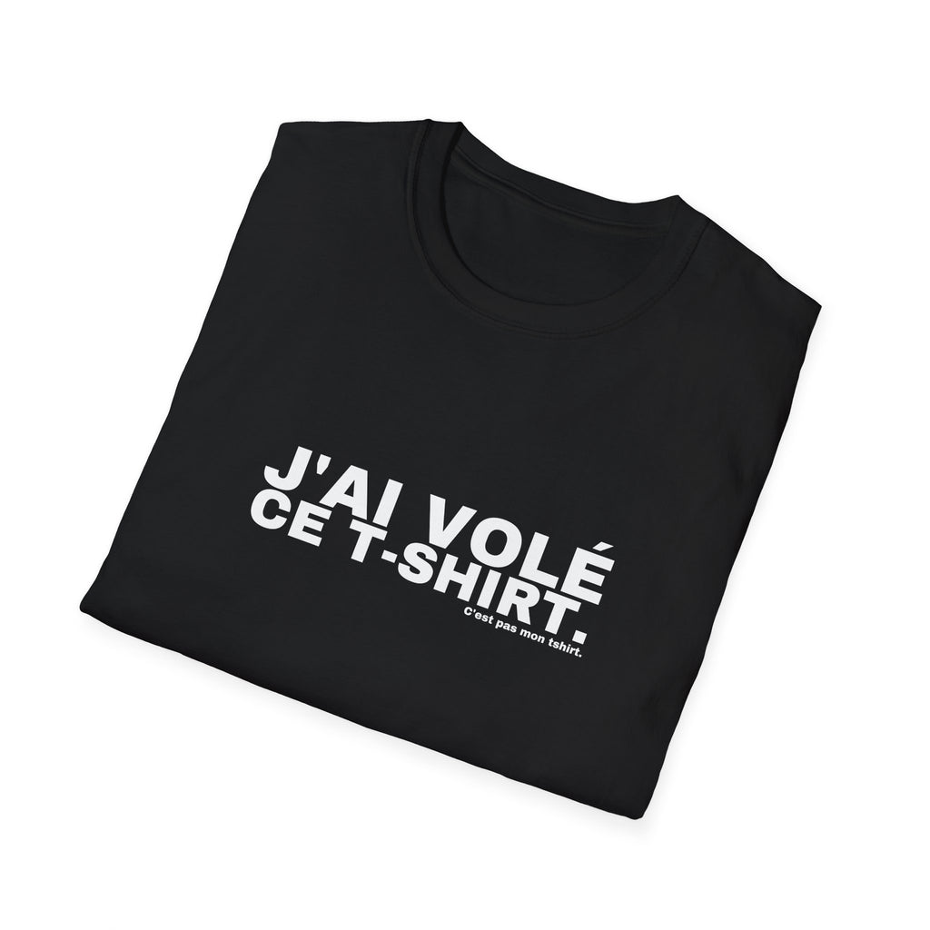 J'AI VOLÉ CE T-SHIRT.