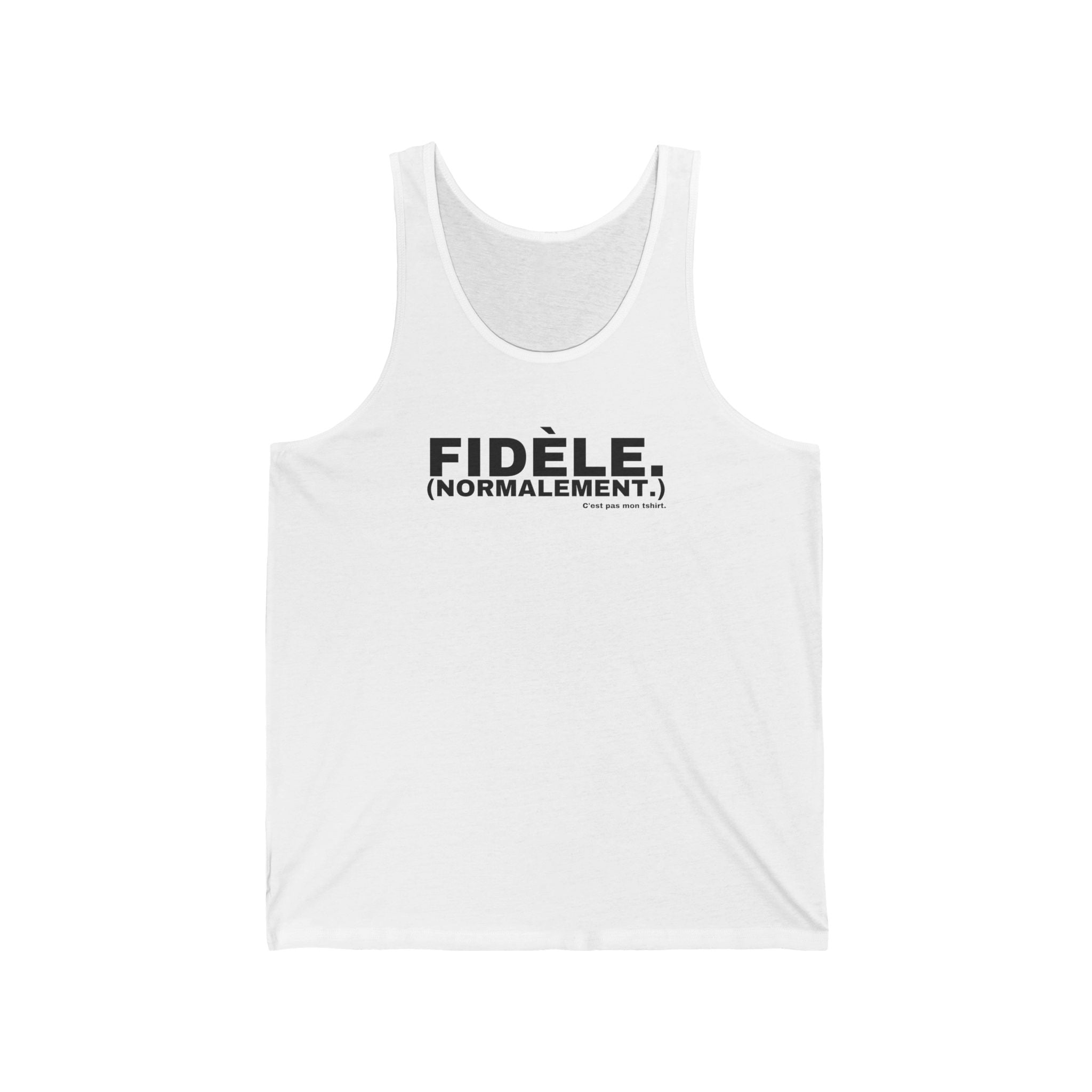 FIDÈLE. (NORMALEMENT.)