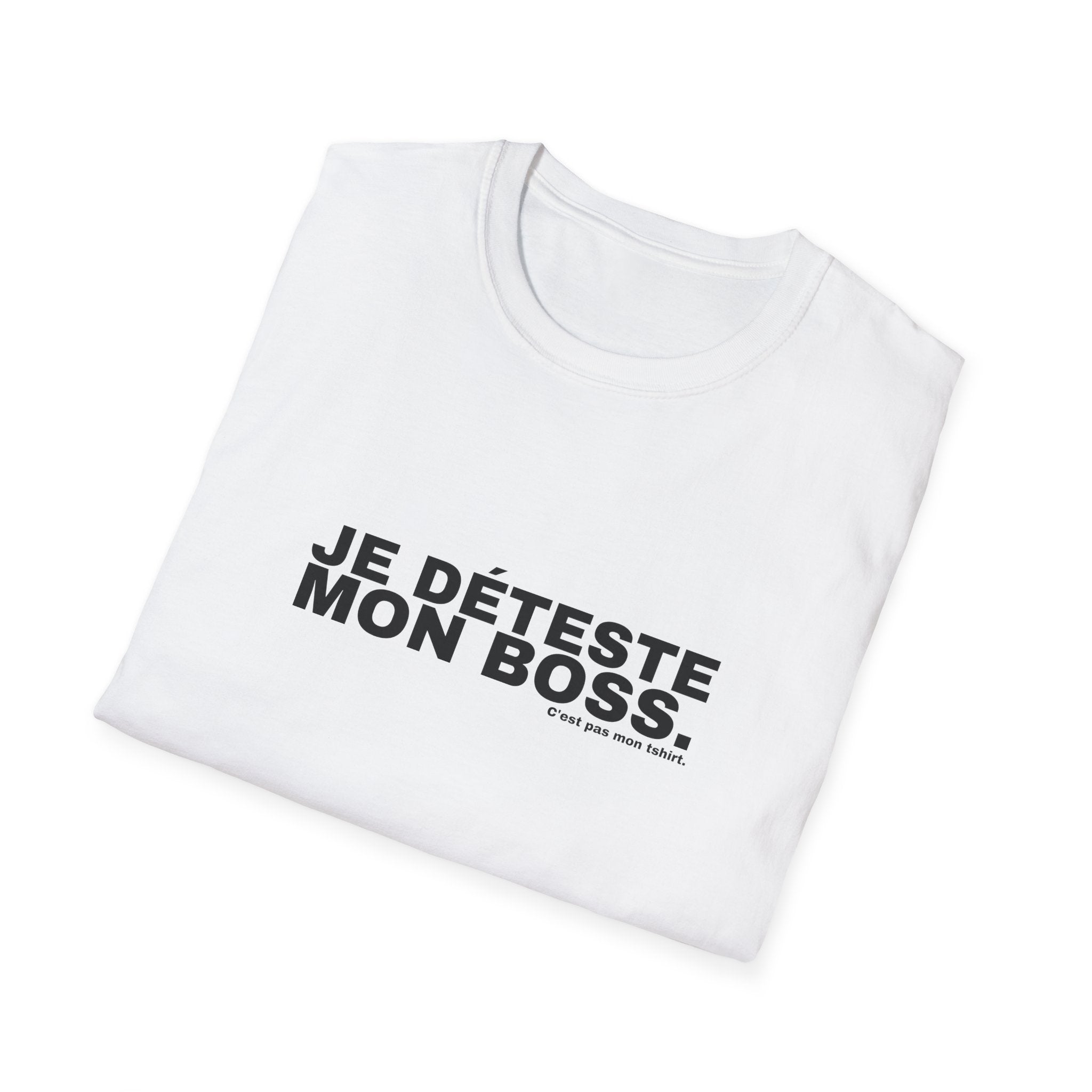 JE DÉTESTE MON BOSS.