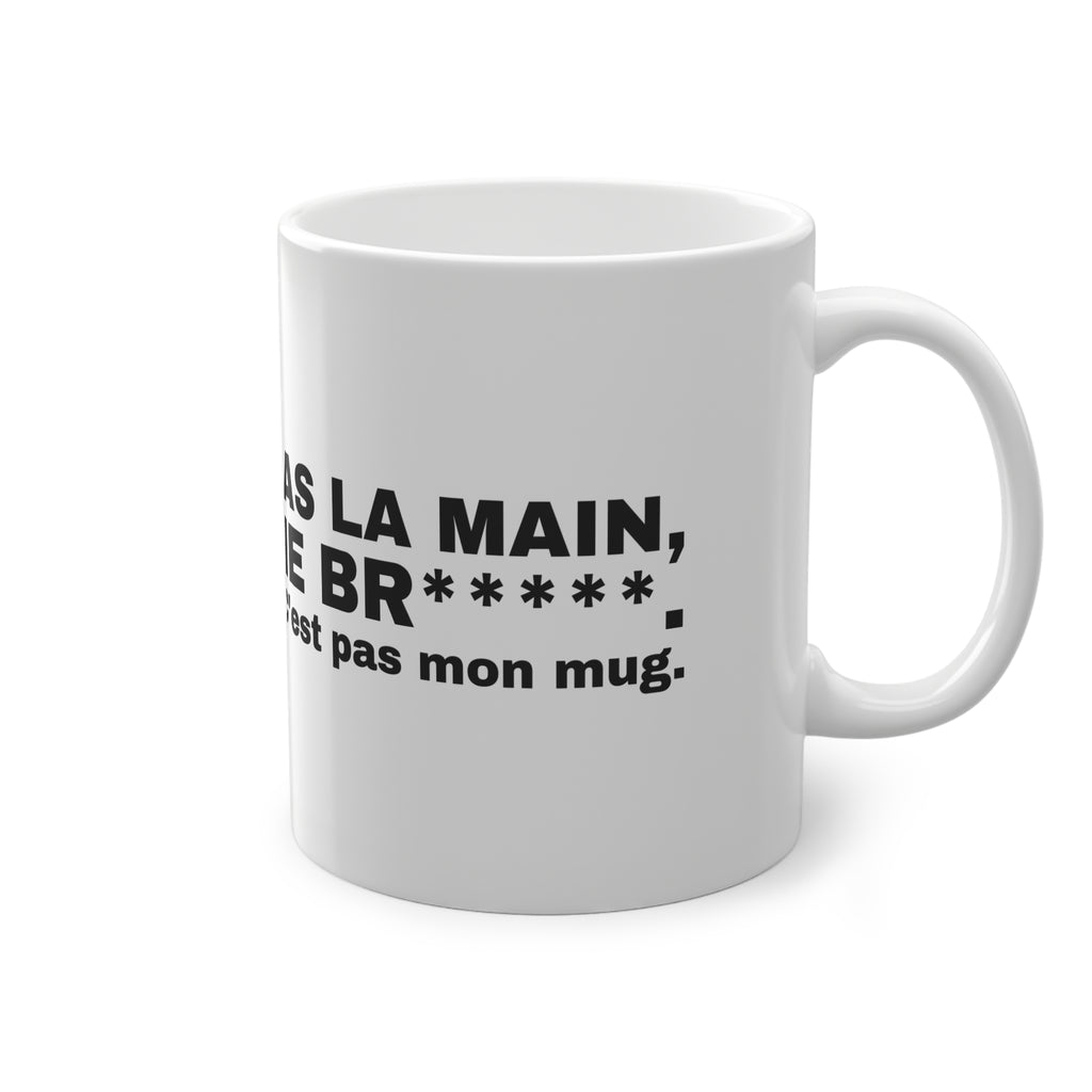 JE TE SERRE PAS LA MAIN, J'VIENS DE ME BR*****.